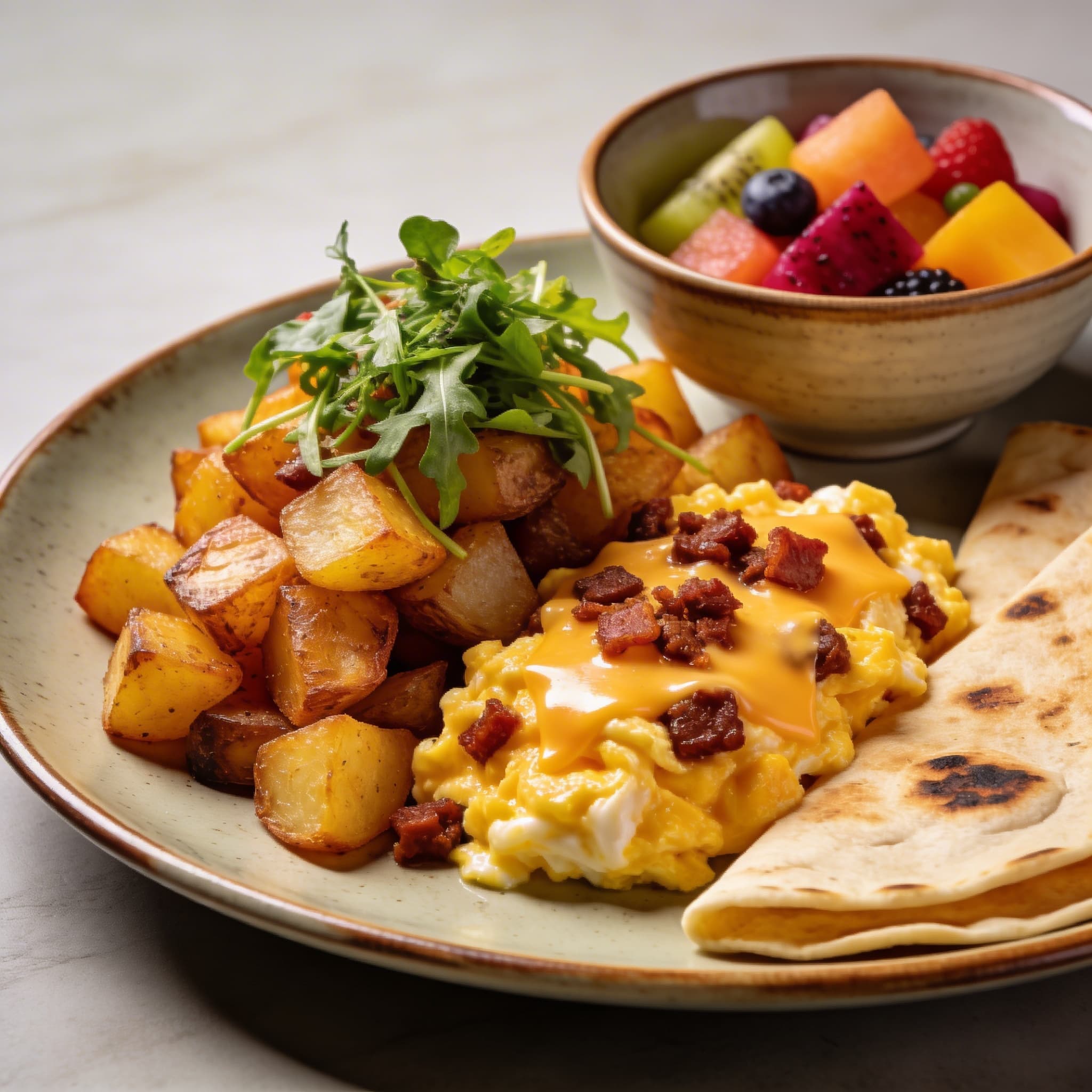 Borderland Breakfast Tacos (Chorizo Blend)