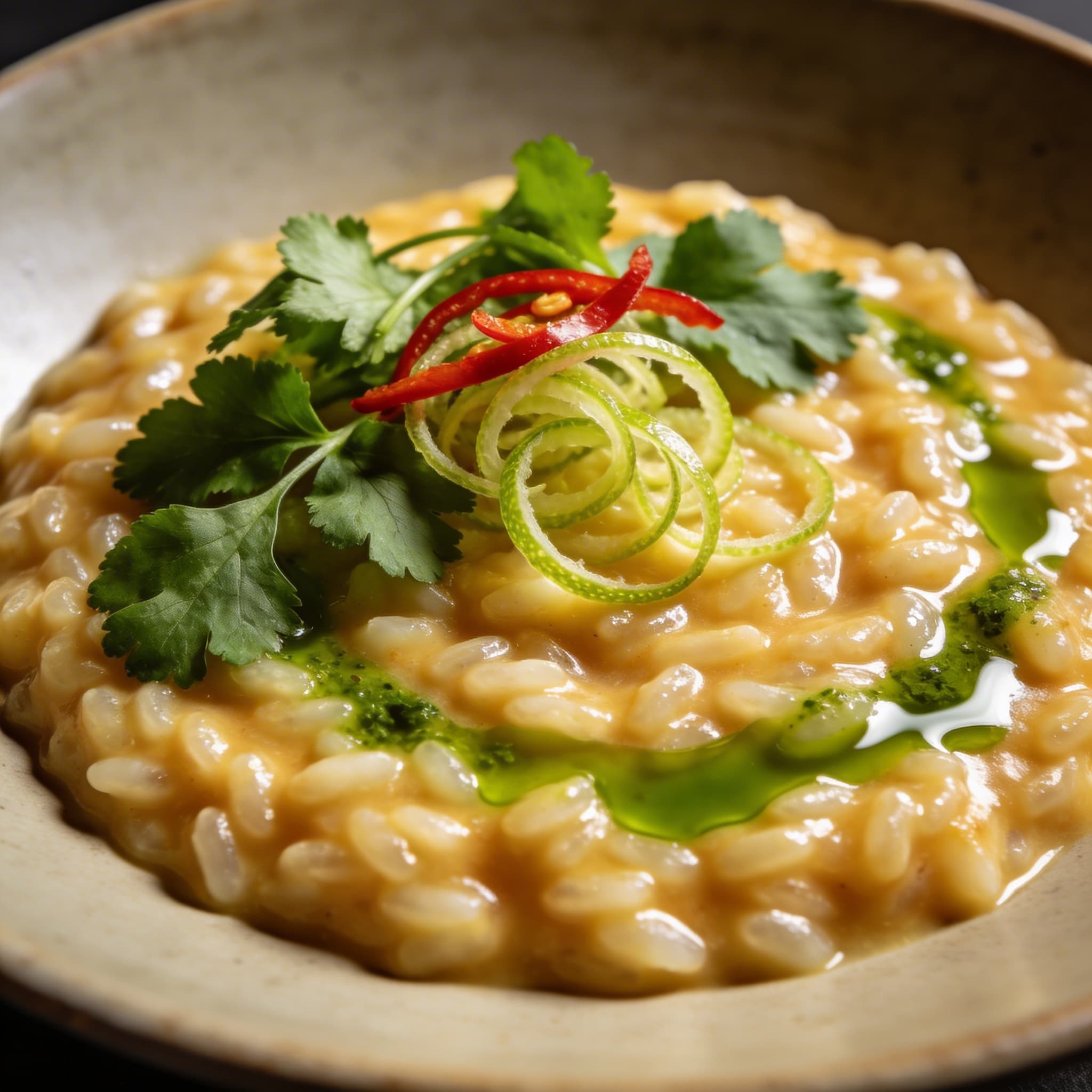 Coconut Ginger Risotto Fusion
