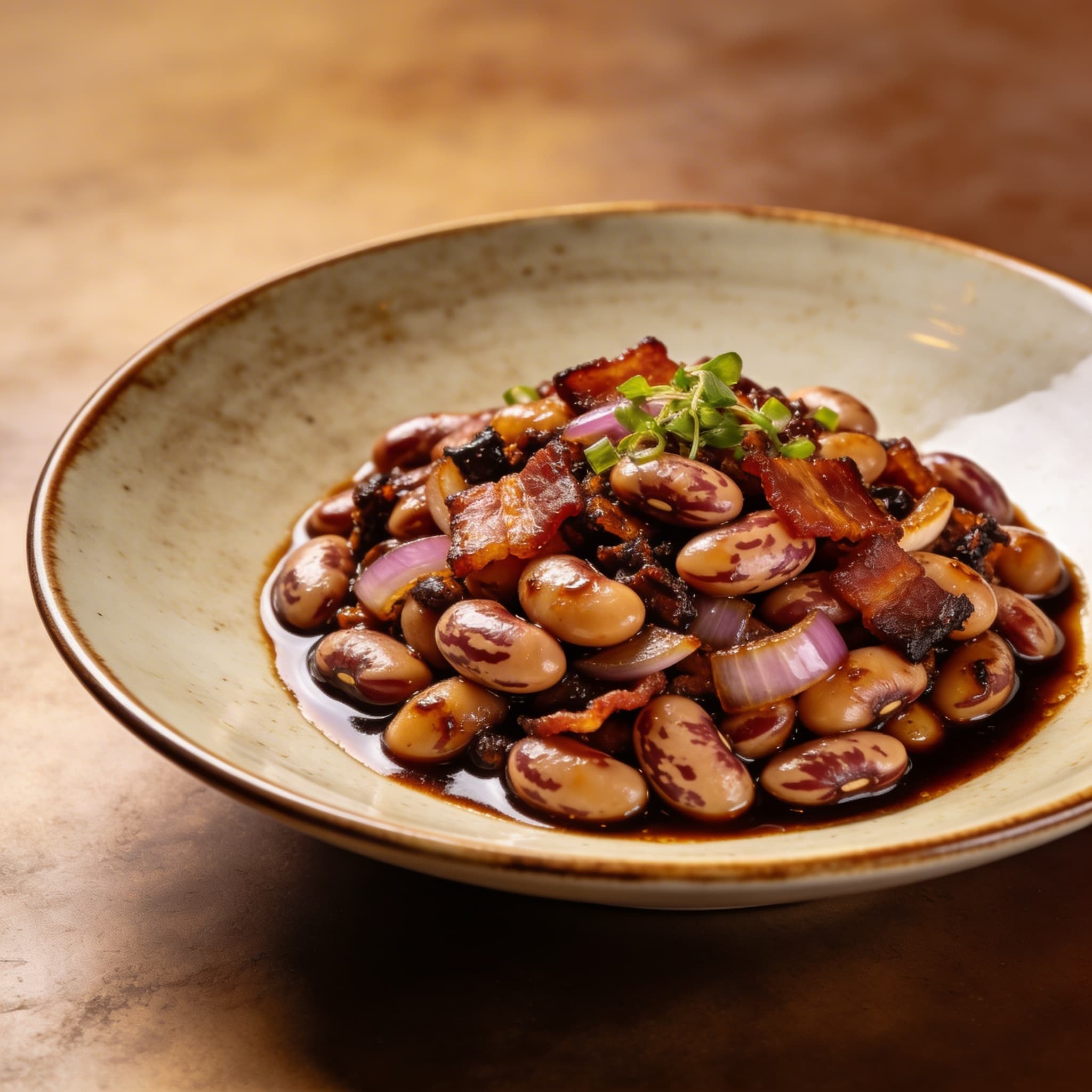 Pit-Smoked BBQ Ranch Beans