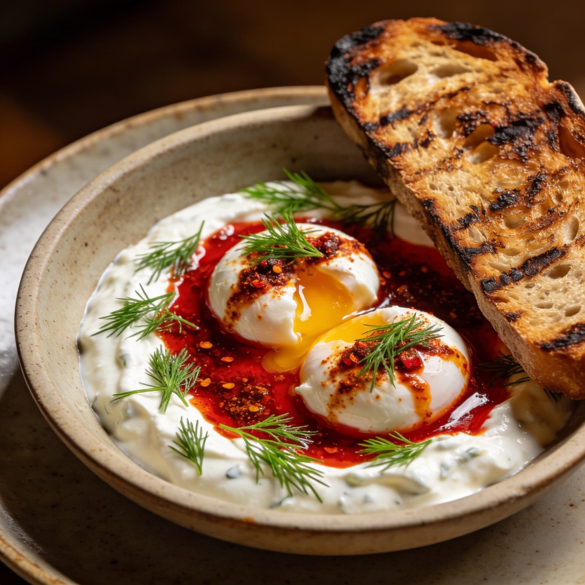 Hearth-Spiced Turkish Eggs (Çılbır)