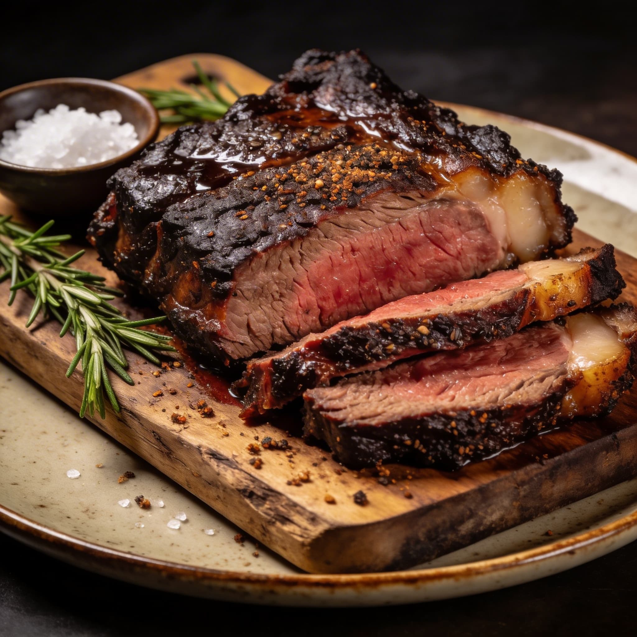 Espresso-Rubbed Midnight Brisket