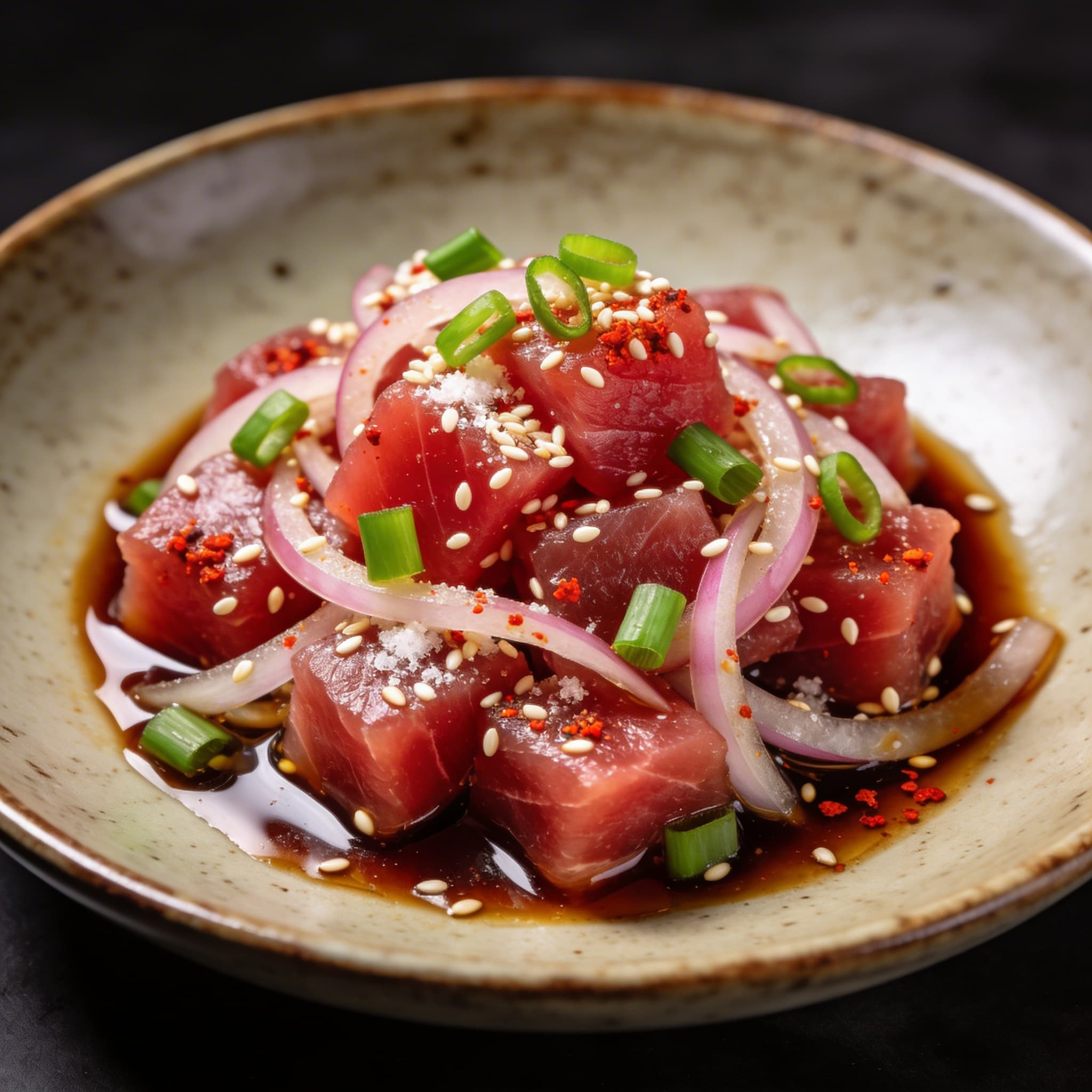 Traditional Ahi Poke Brew