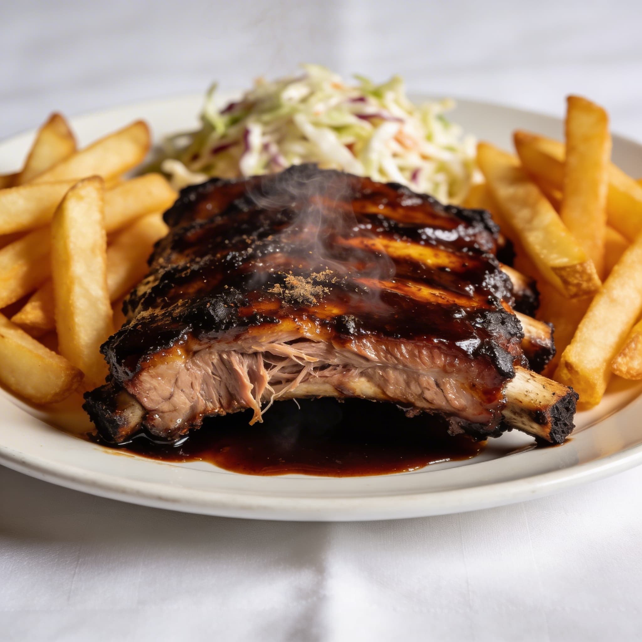 Balsamic-Glazed Diner Ribs