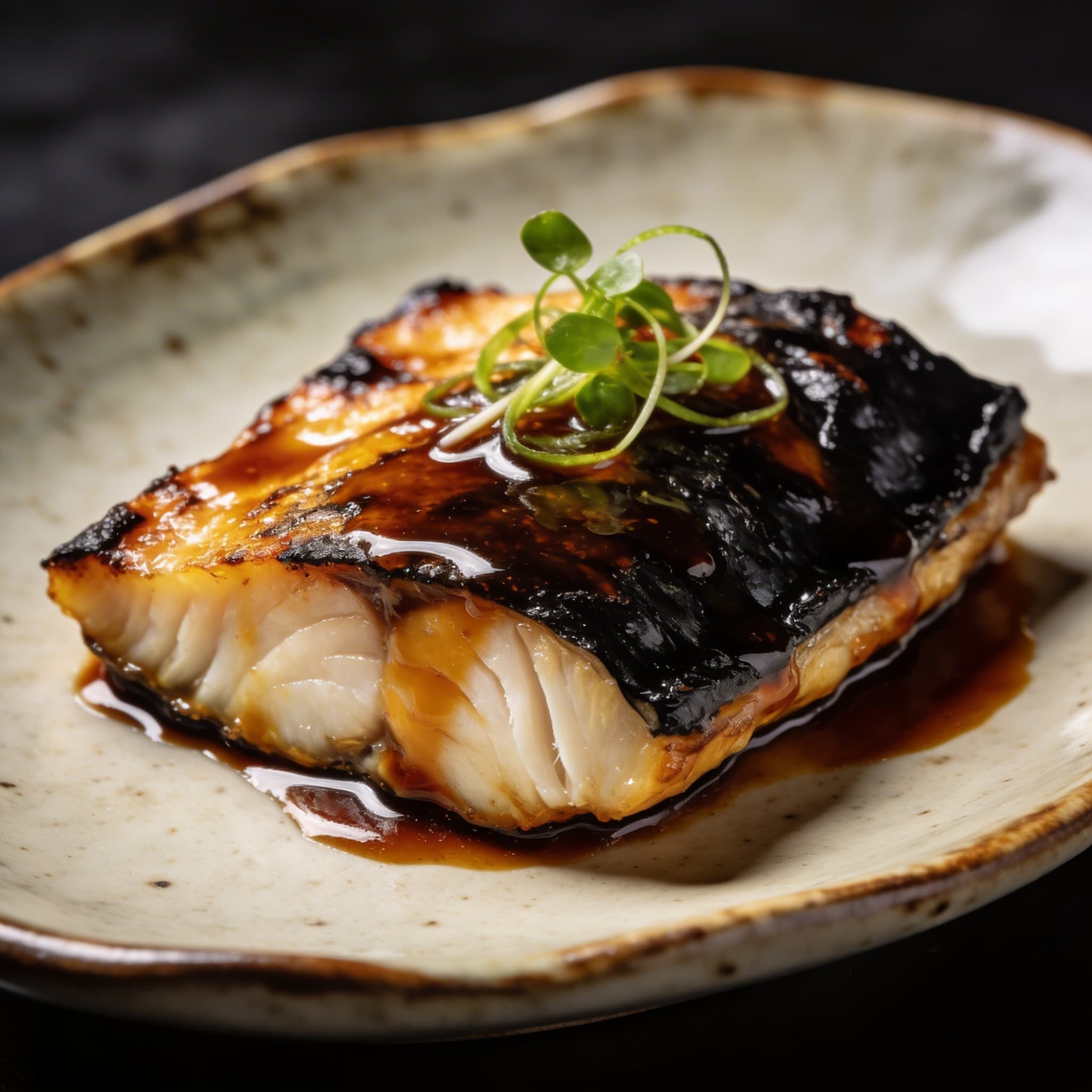 Miso-Glazed Black Cod (Gindara no Saikyo-yaki)