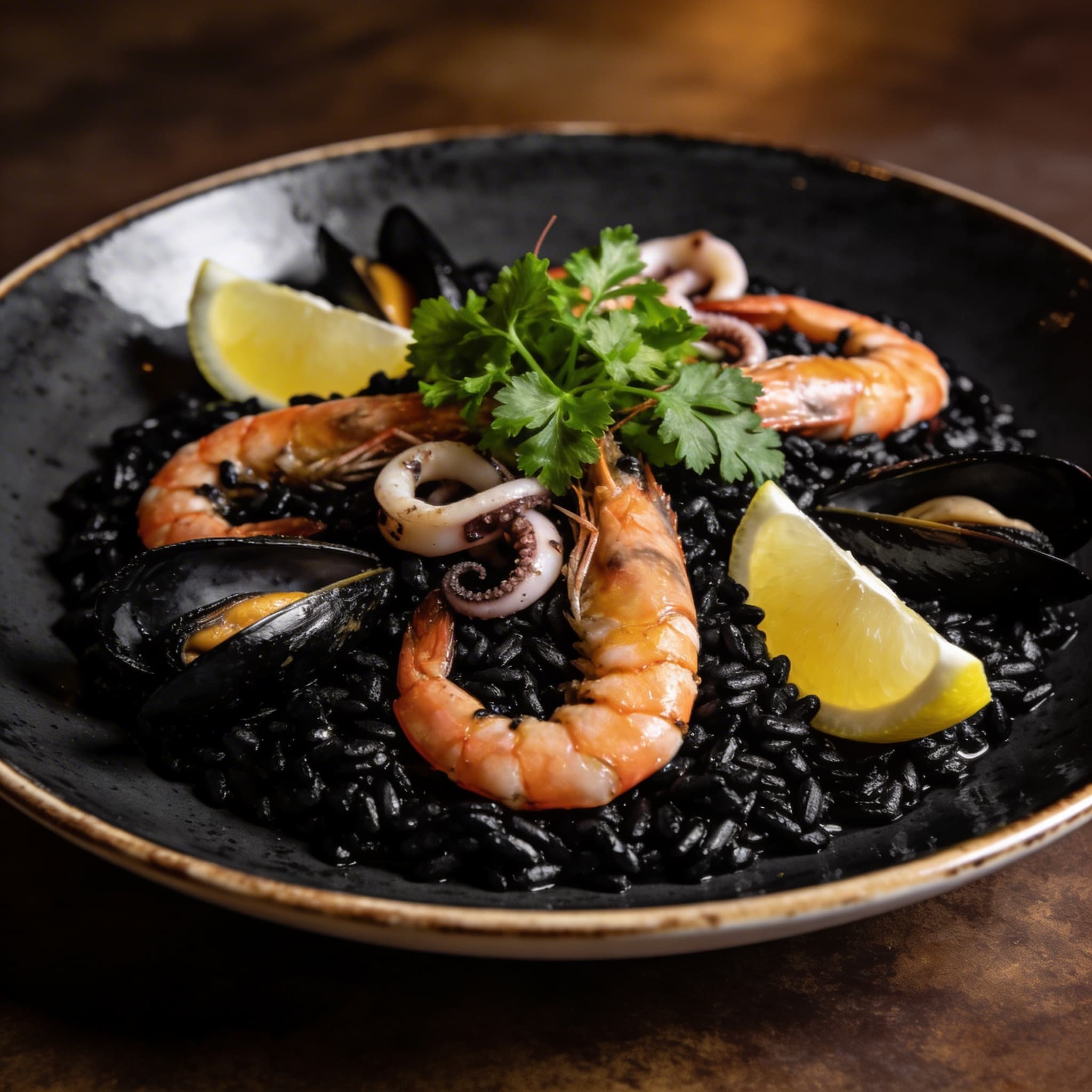 Midnight Mediterranean Arroz Negro