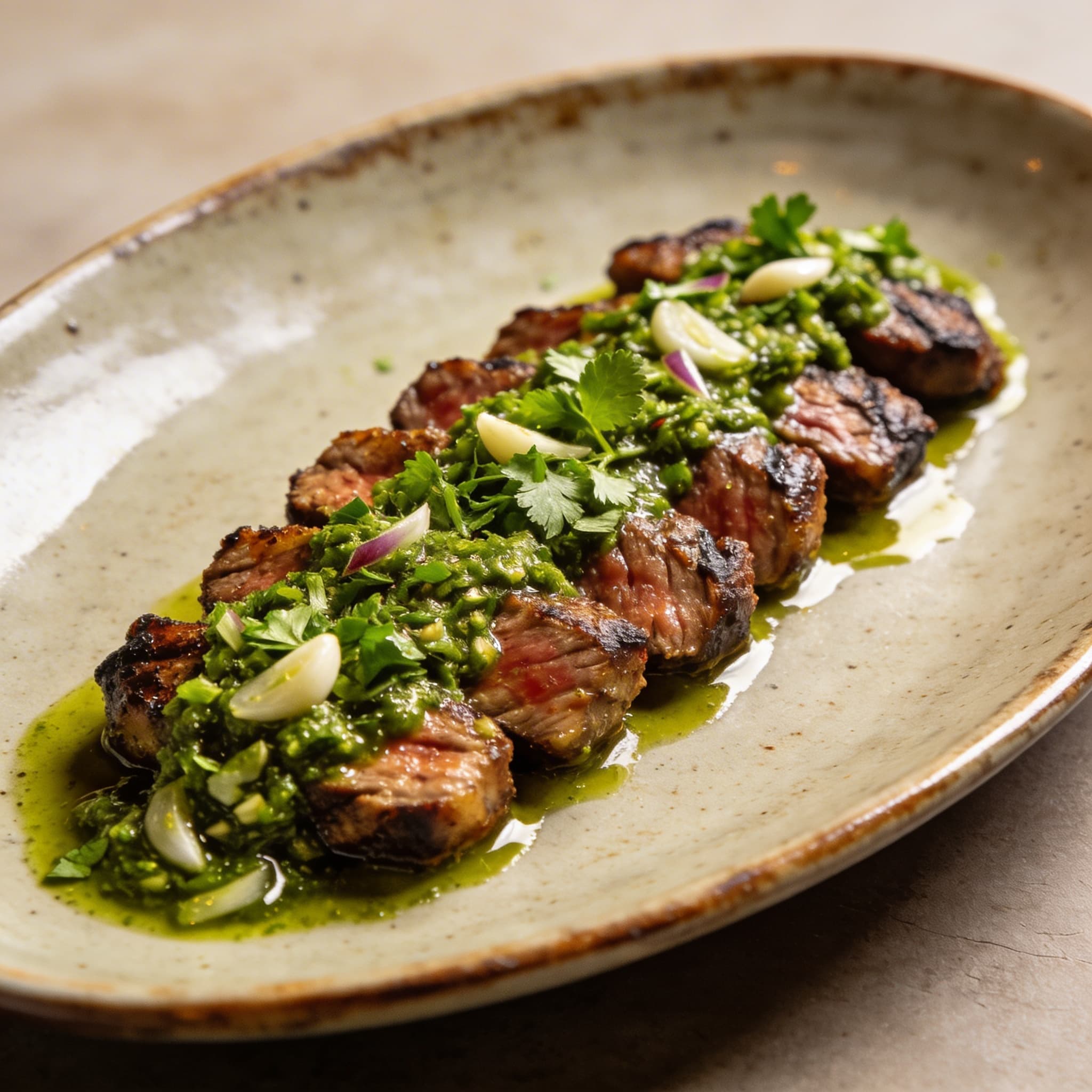Authentic Hand-Cut Chimichurri Verde