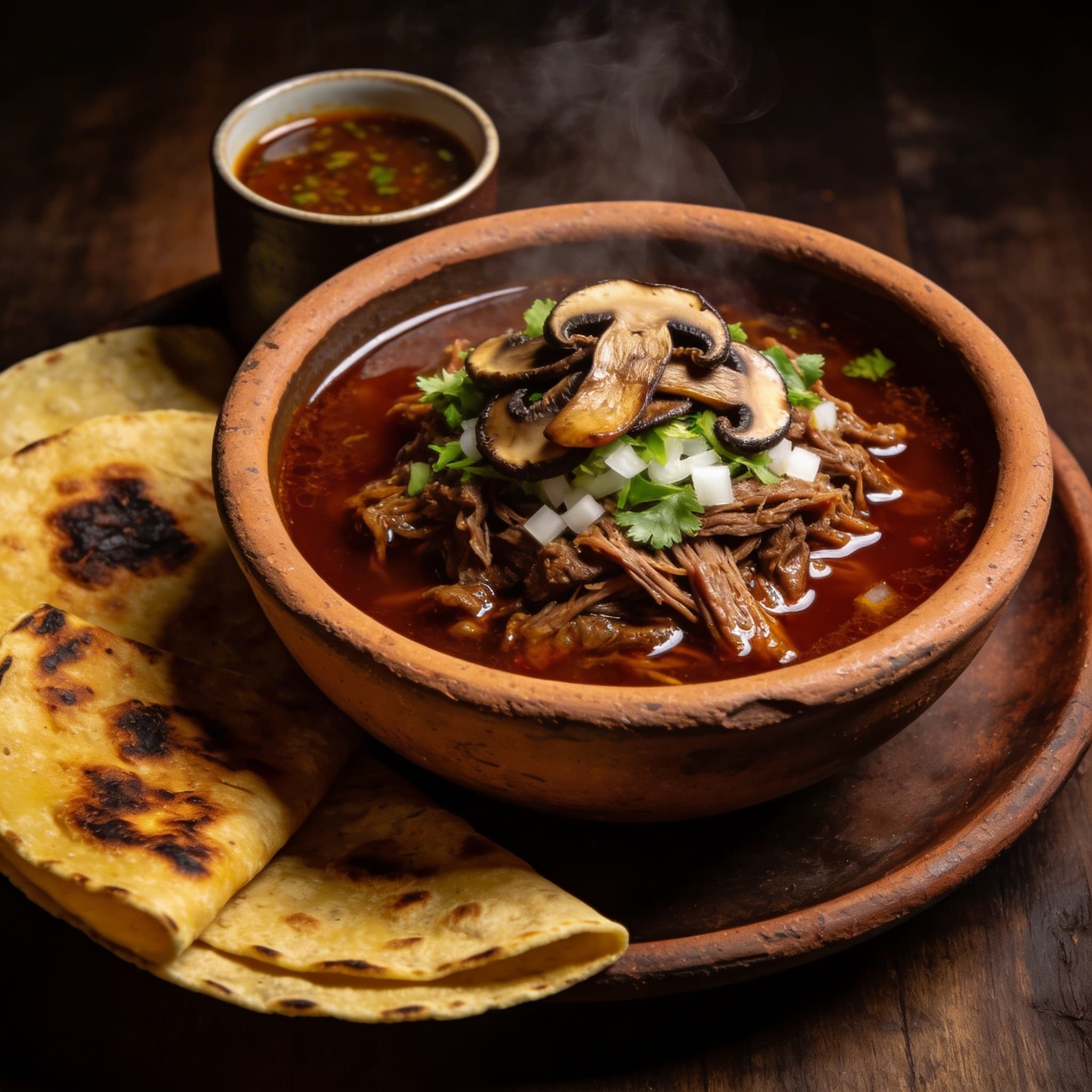 Porcini-Infused Goat Birria de Jalisco