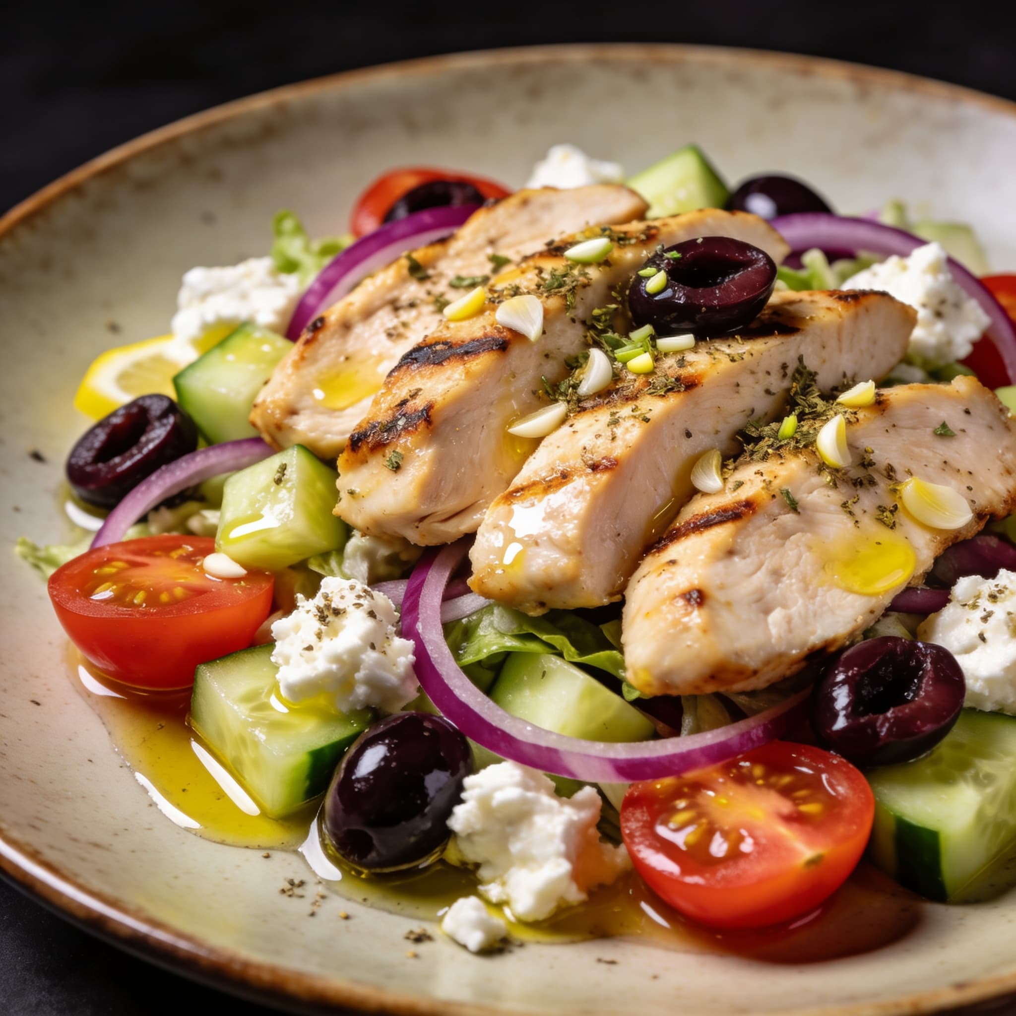 Greek Chicken Salad