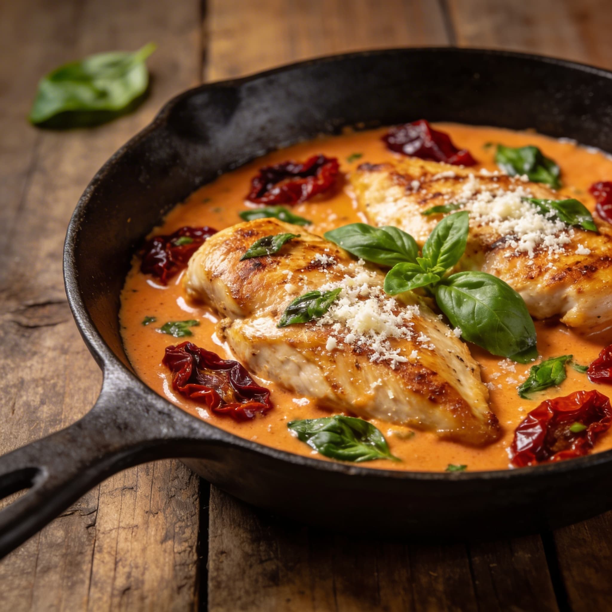 Marry Me Chicken with Sun-Dried Tomato Cream