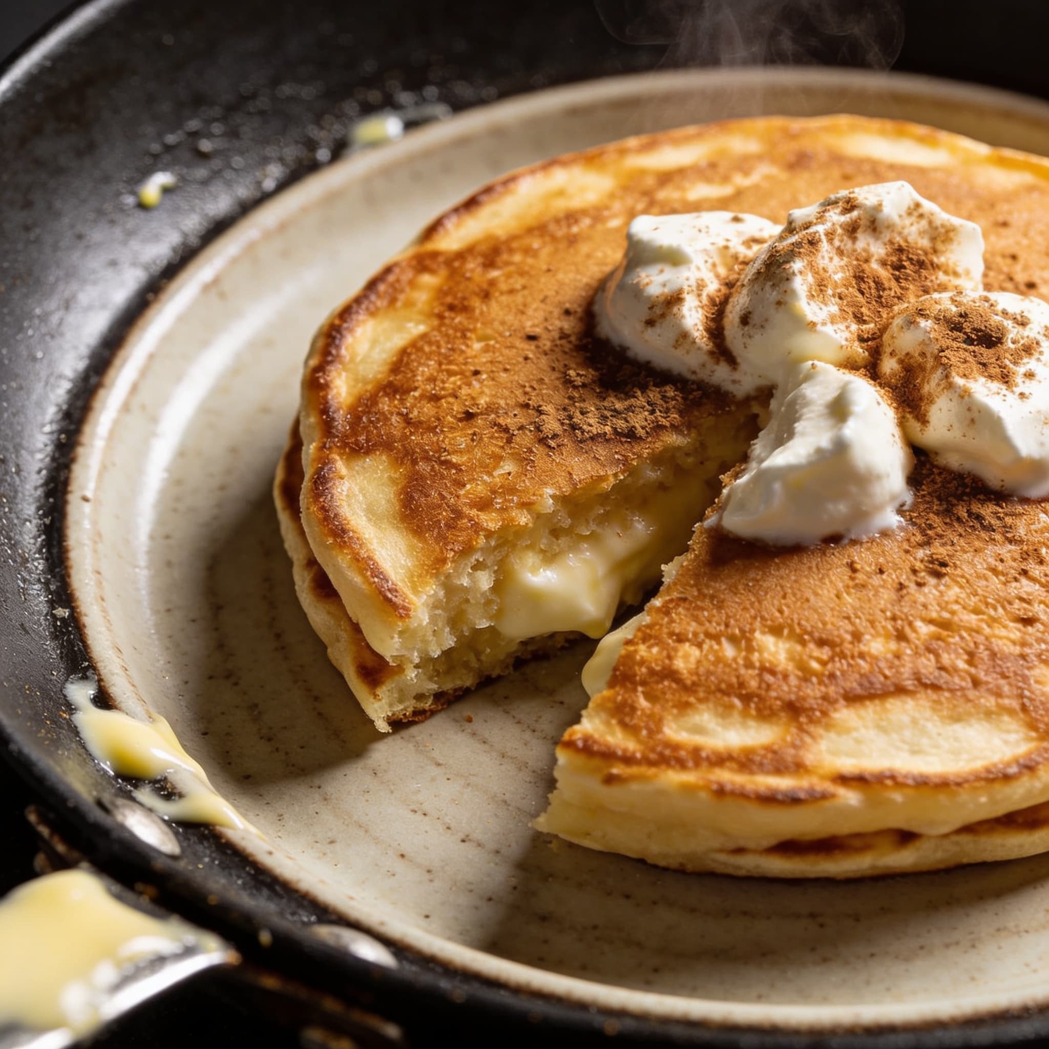 Cream Cheese Pancakes