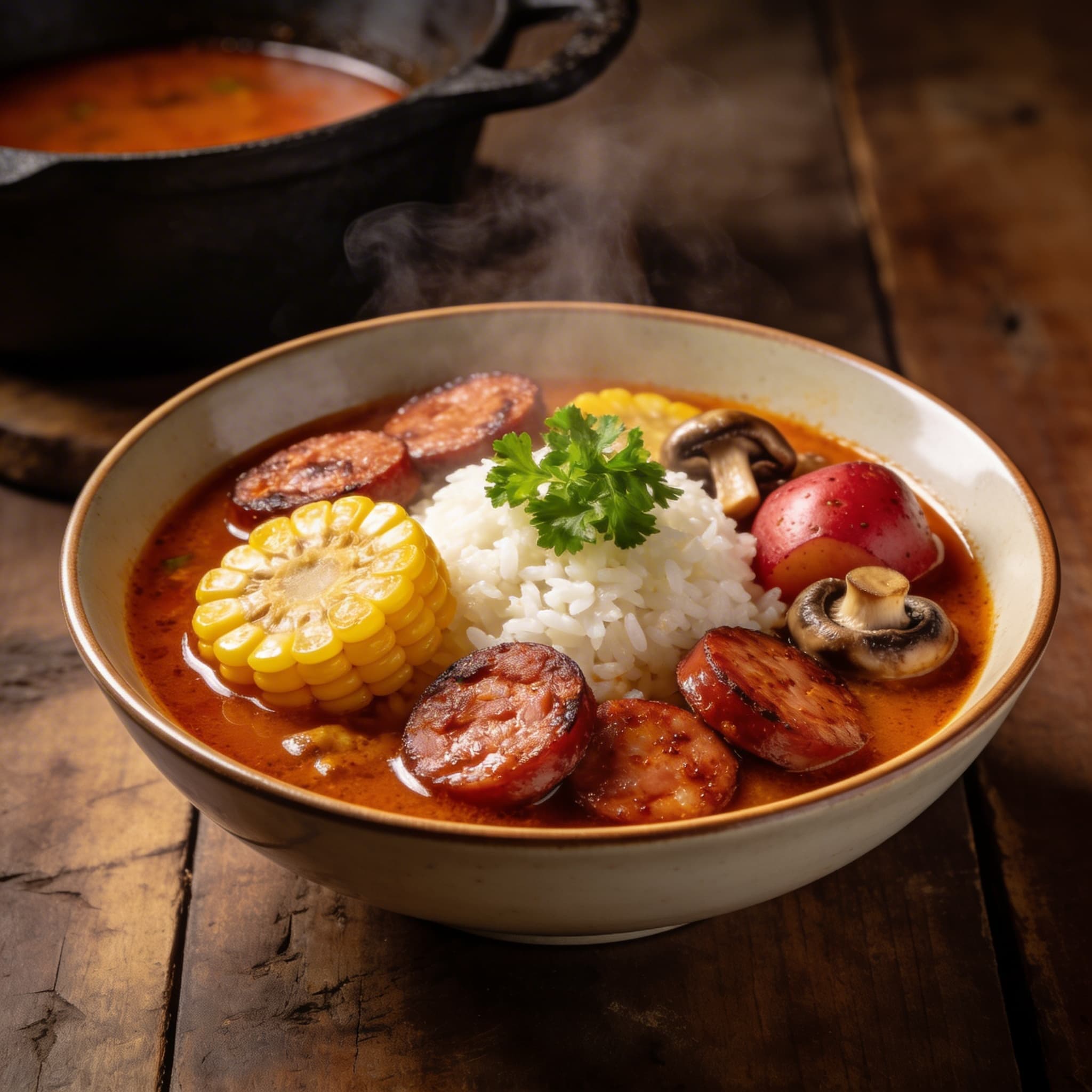 Bayou Bounty Shrimp & Sausage Boil Bowls