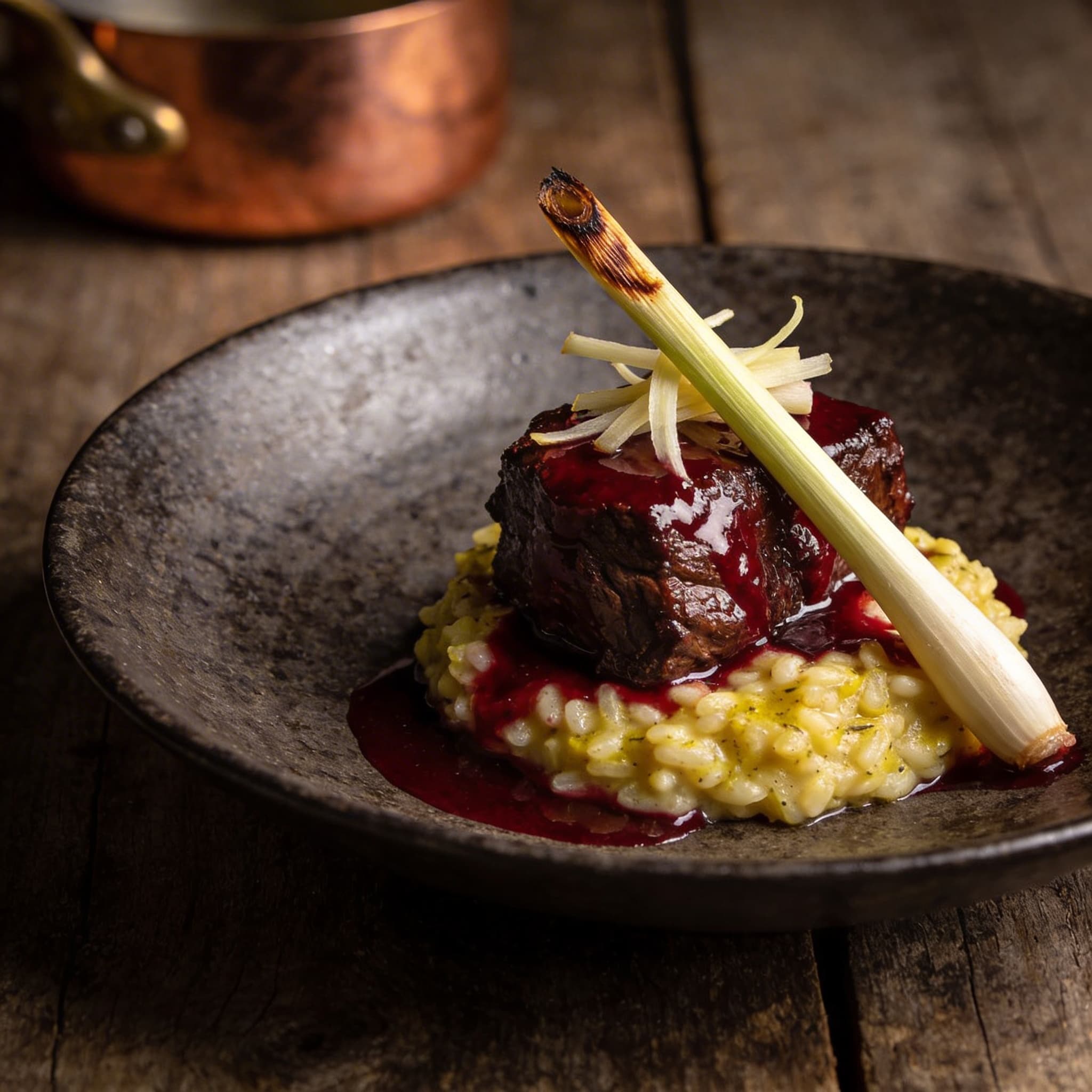 Lemongrass & Galangal Braised Beef Cheeks