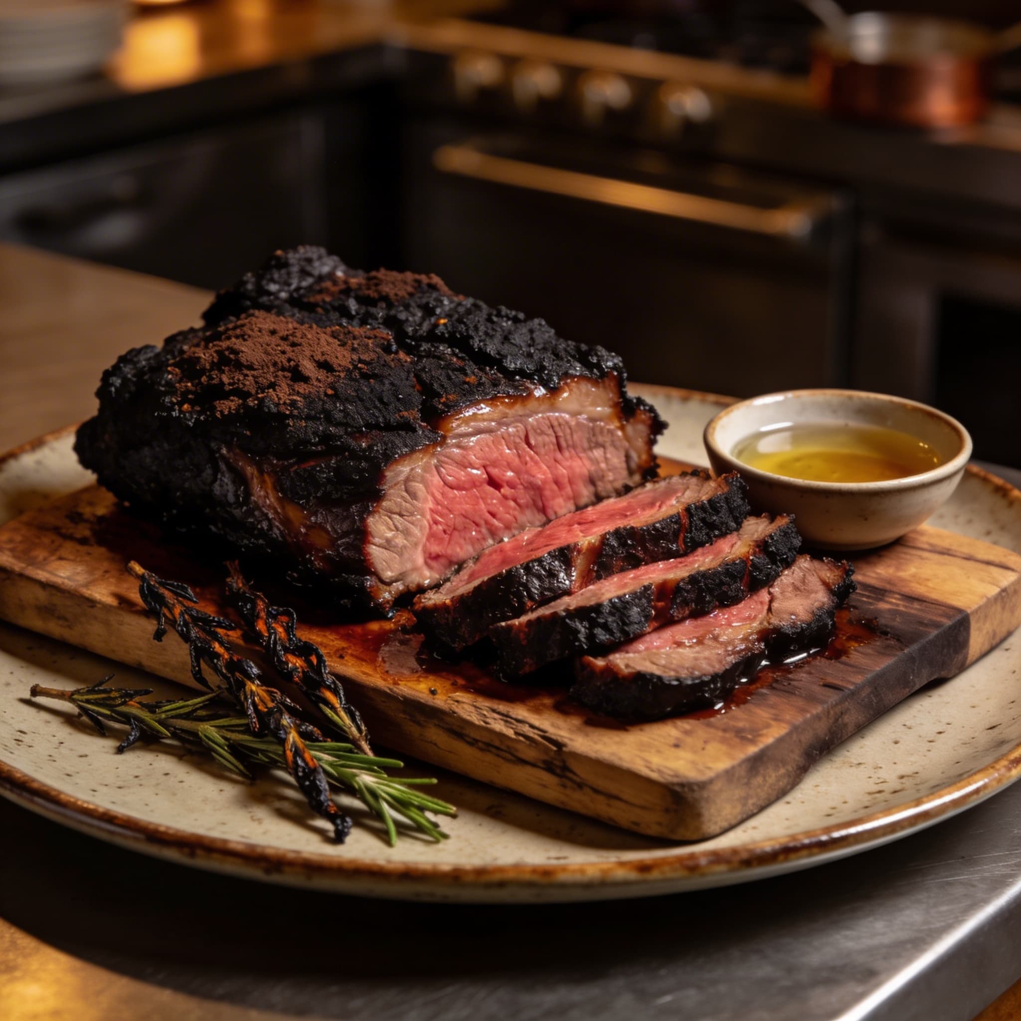 Espresso-Rubbed Midnight Brisket