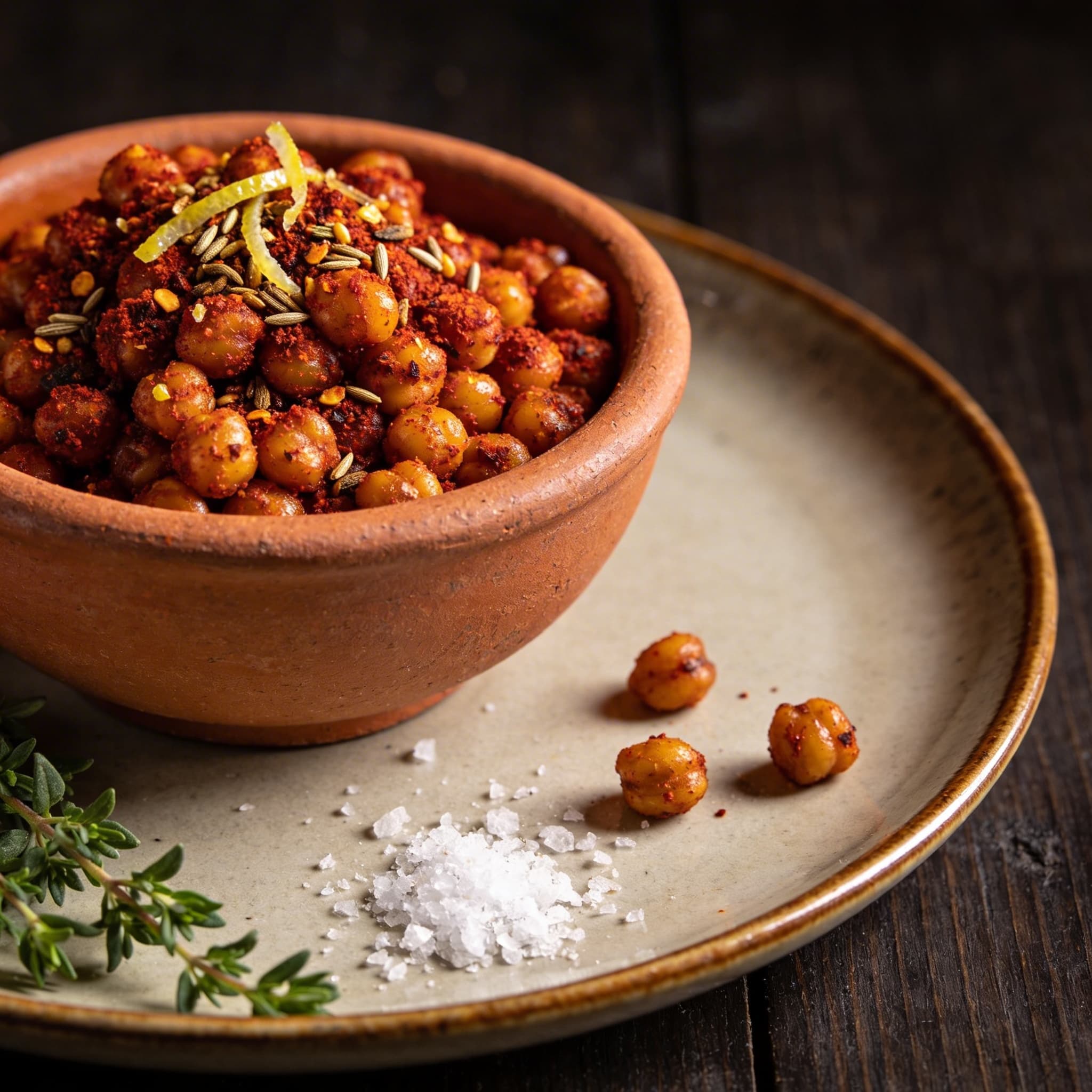 Hearth-Roasted Aleppo & Smoke Chickpeas