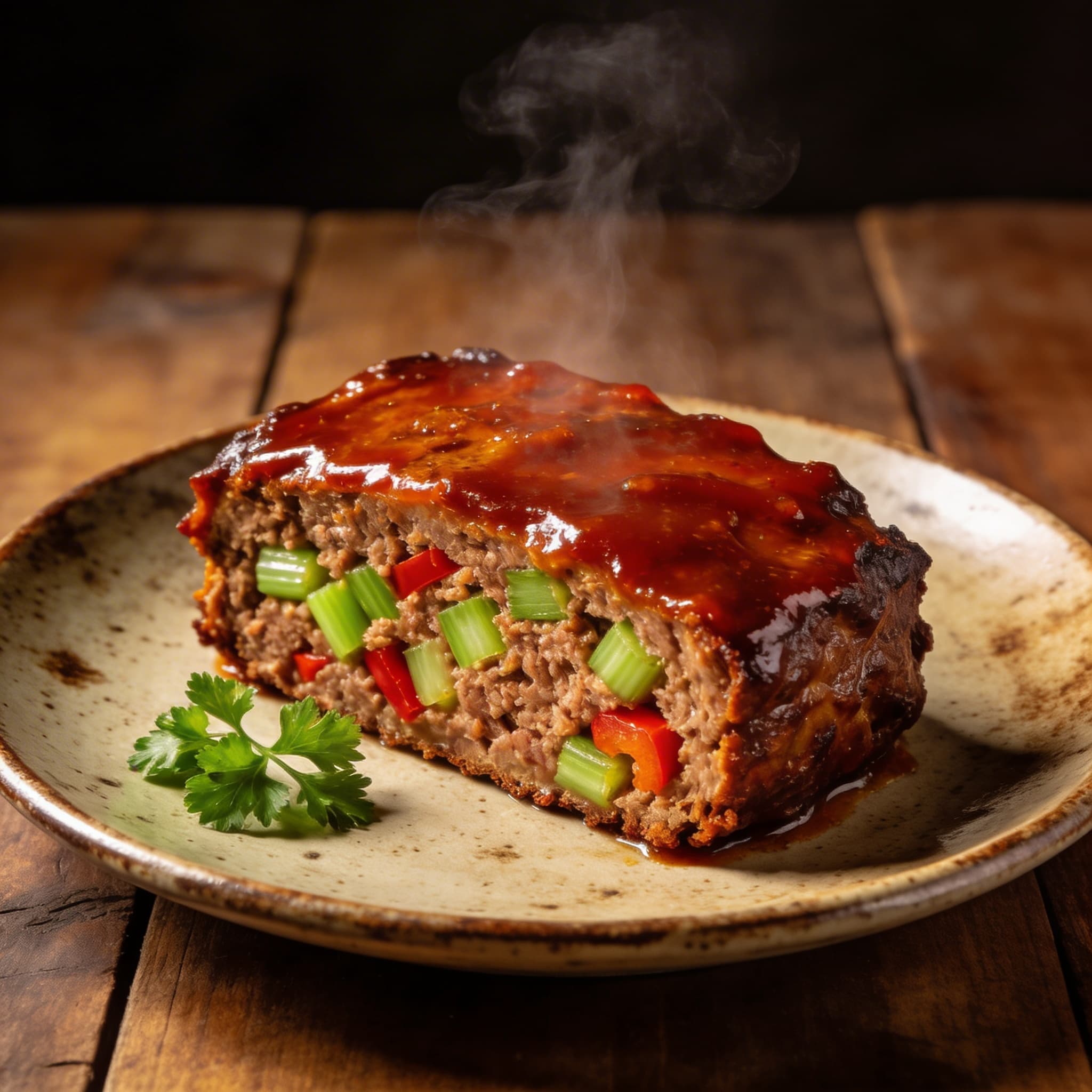 Mama's Veg-Loaded Meatloaf
