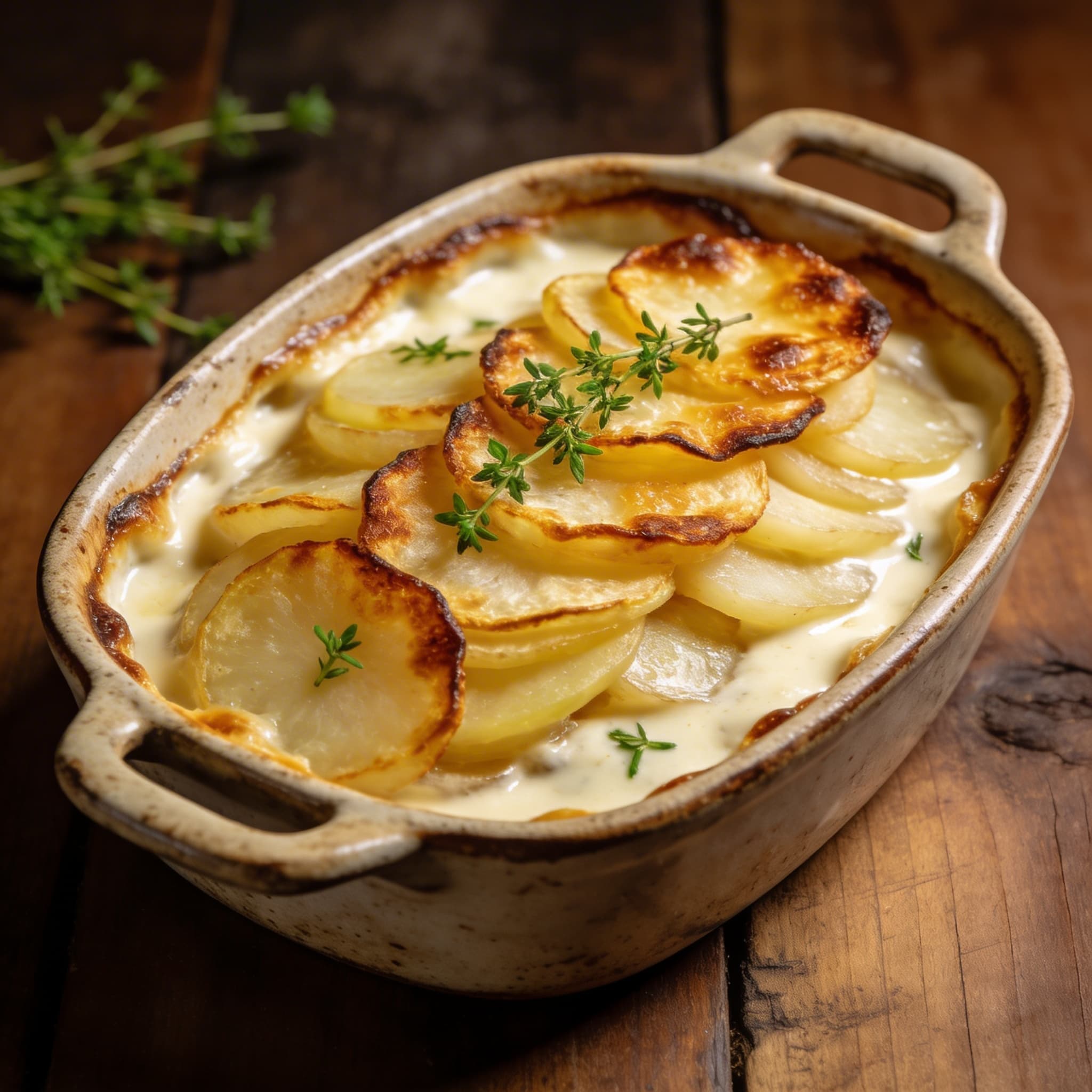 Classic Butter Scalloped Potatoes