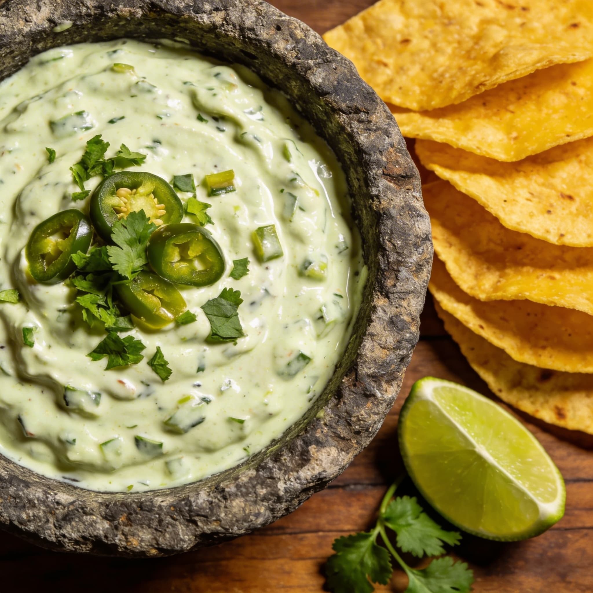 Creamy Jalapeño Ranch Dip (Chuy's Style)