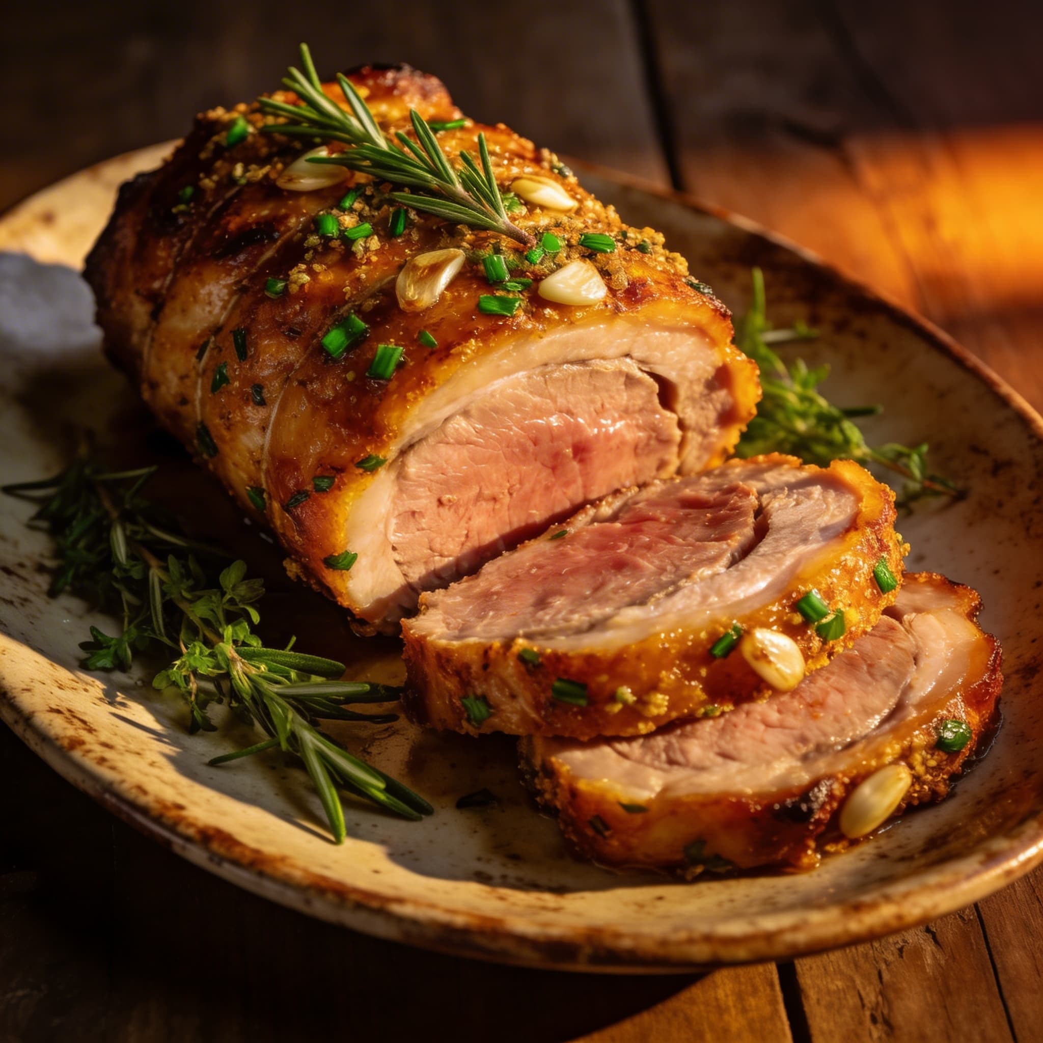 Arista di Maiale (Tuscan Rosemary Roasted Pork)