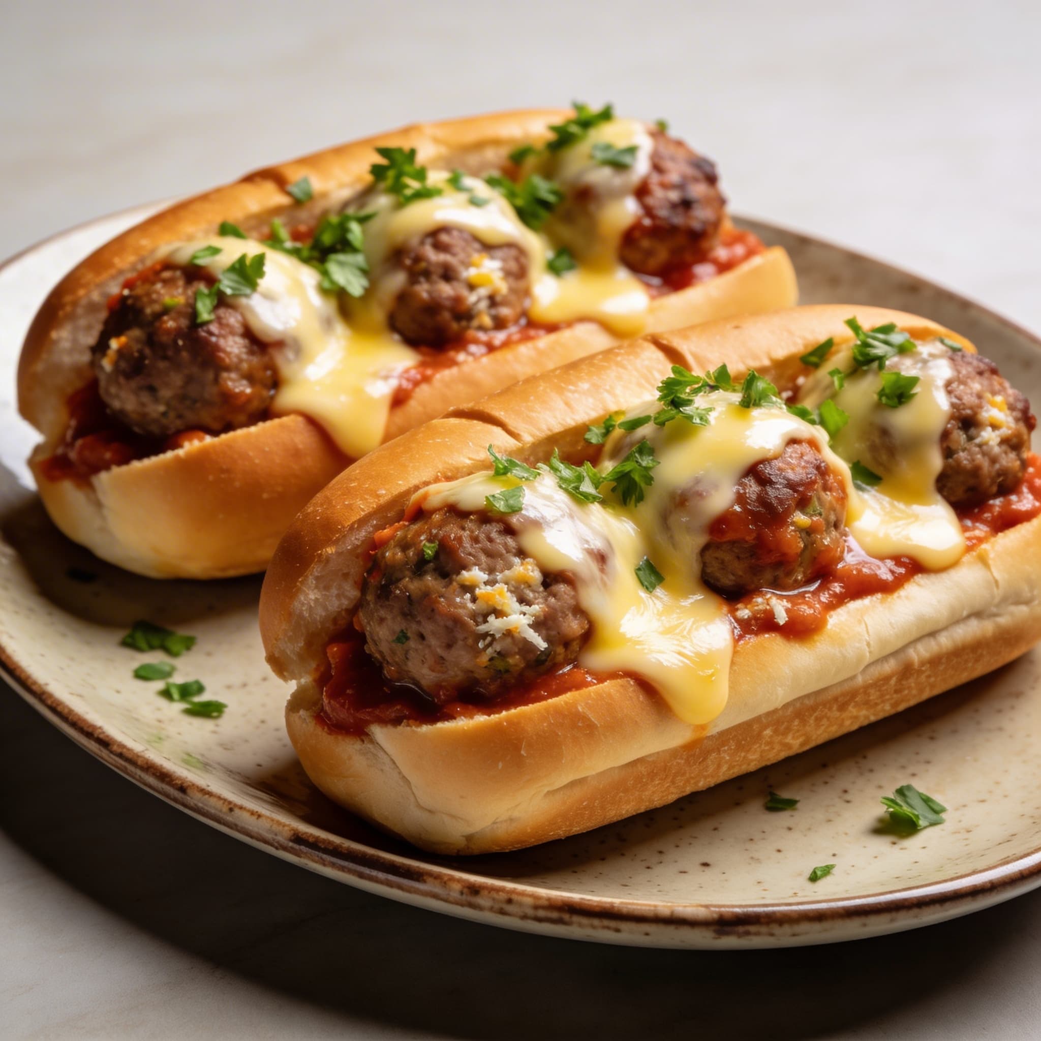 Slow-Cooker Meatball Subs