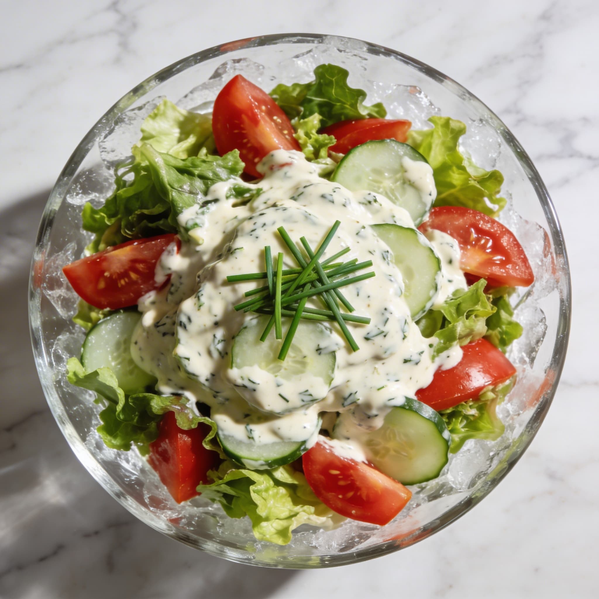 Catering-Style Italian Garden Salad