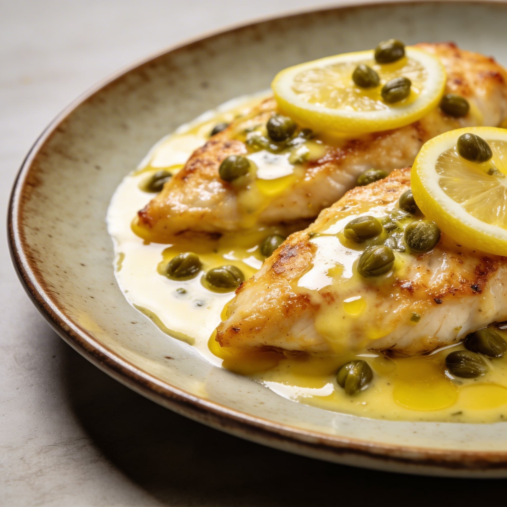 Classic Chicken Piccata with Lemon and Capers
