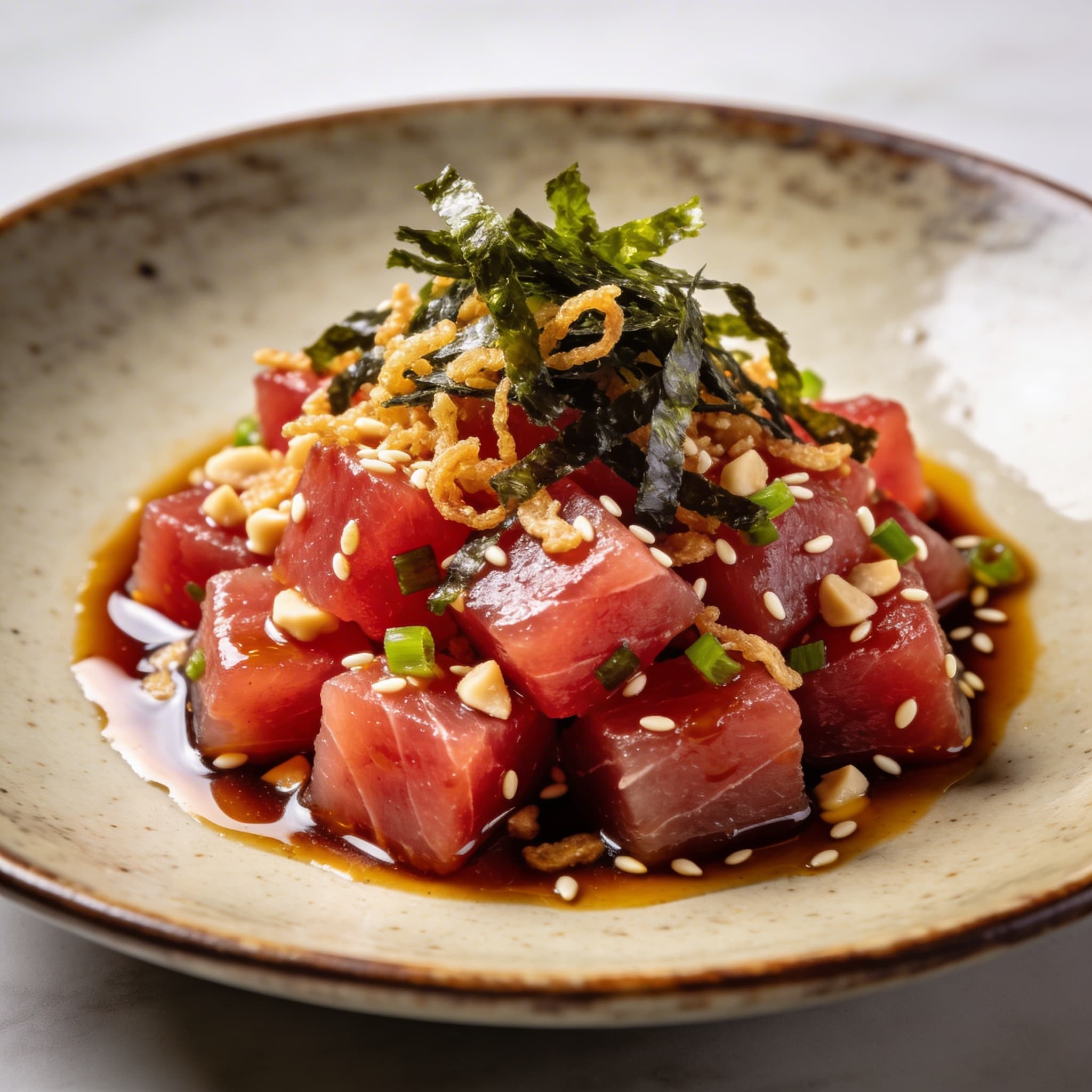 Traditional Ahi Poke Brew