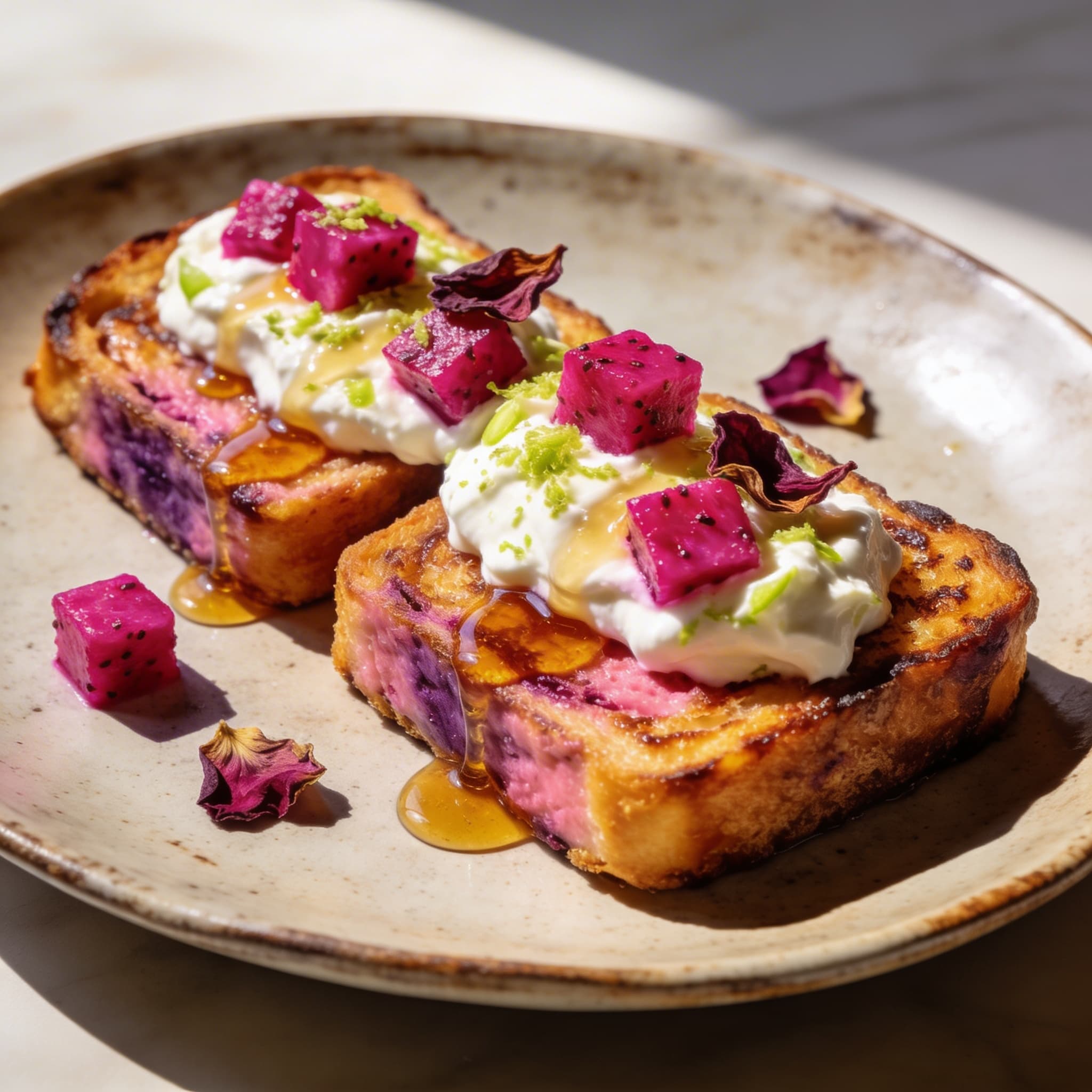Hibiscus & Pitaya French Toast Fusion