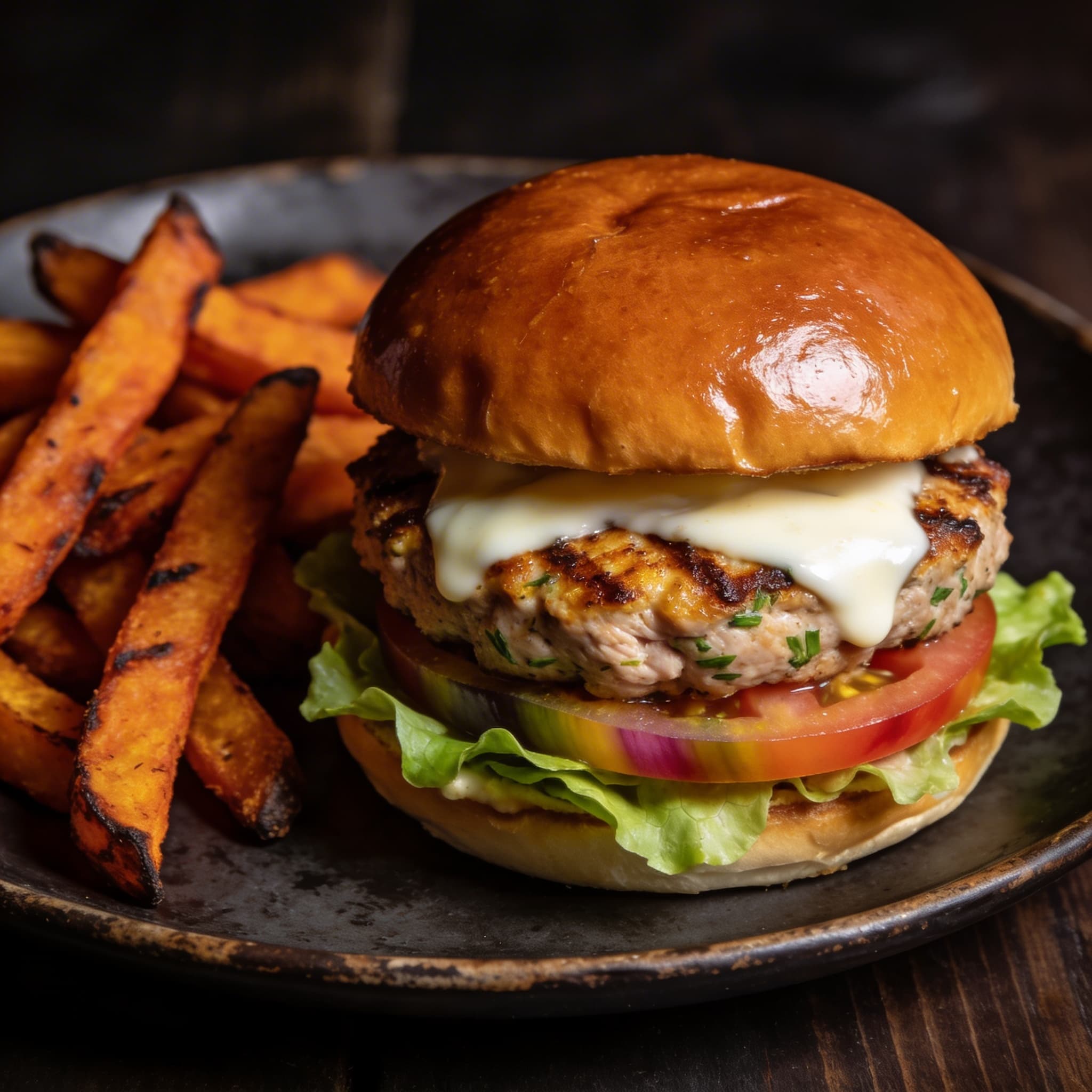 The Ultimate Juicy Herb-Infused Turkey Burger