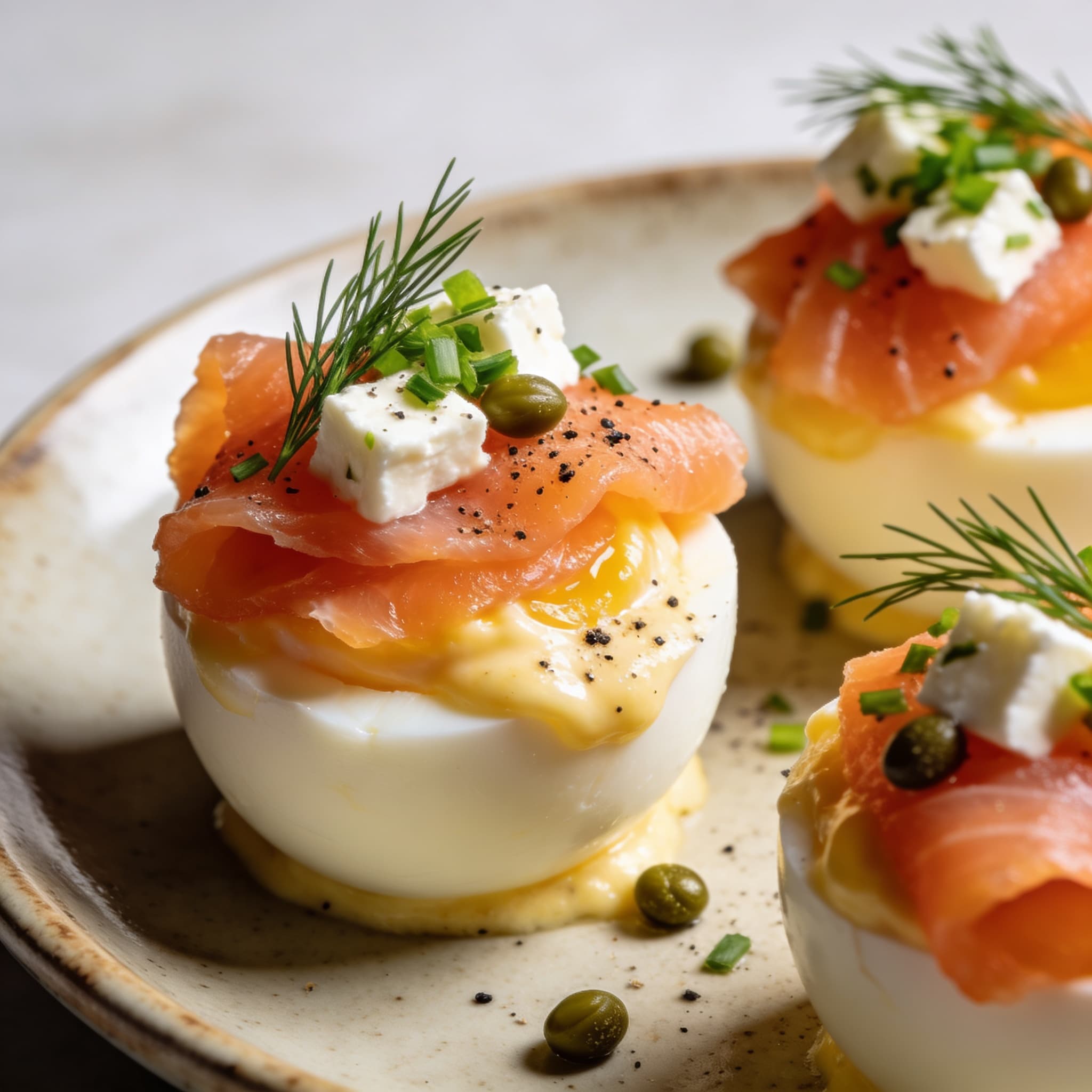 Smoked Salmon Egg Cups
