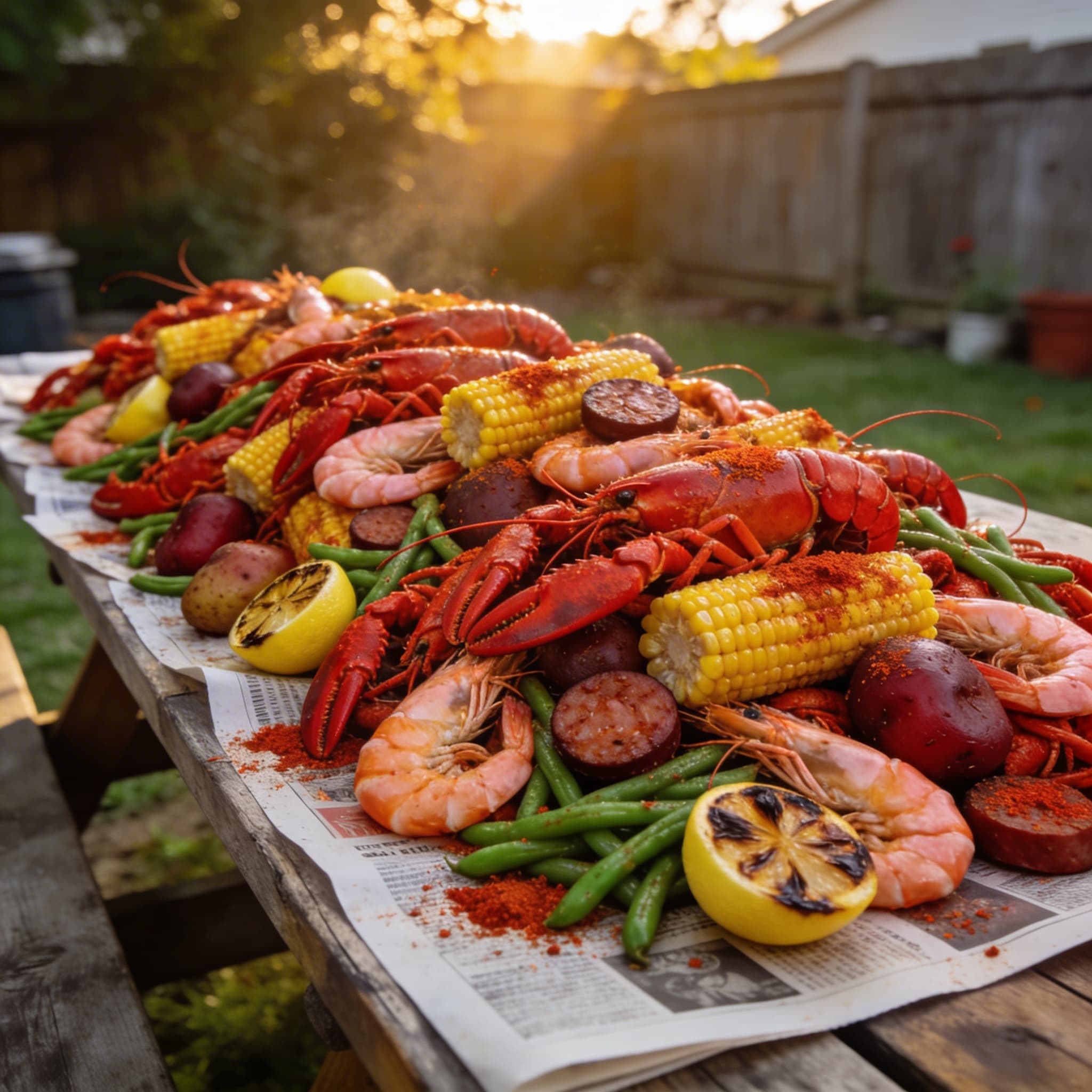Heritage Backyard Cajun Seafood Boil