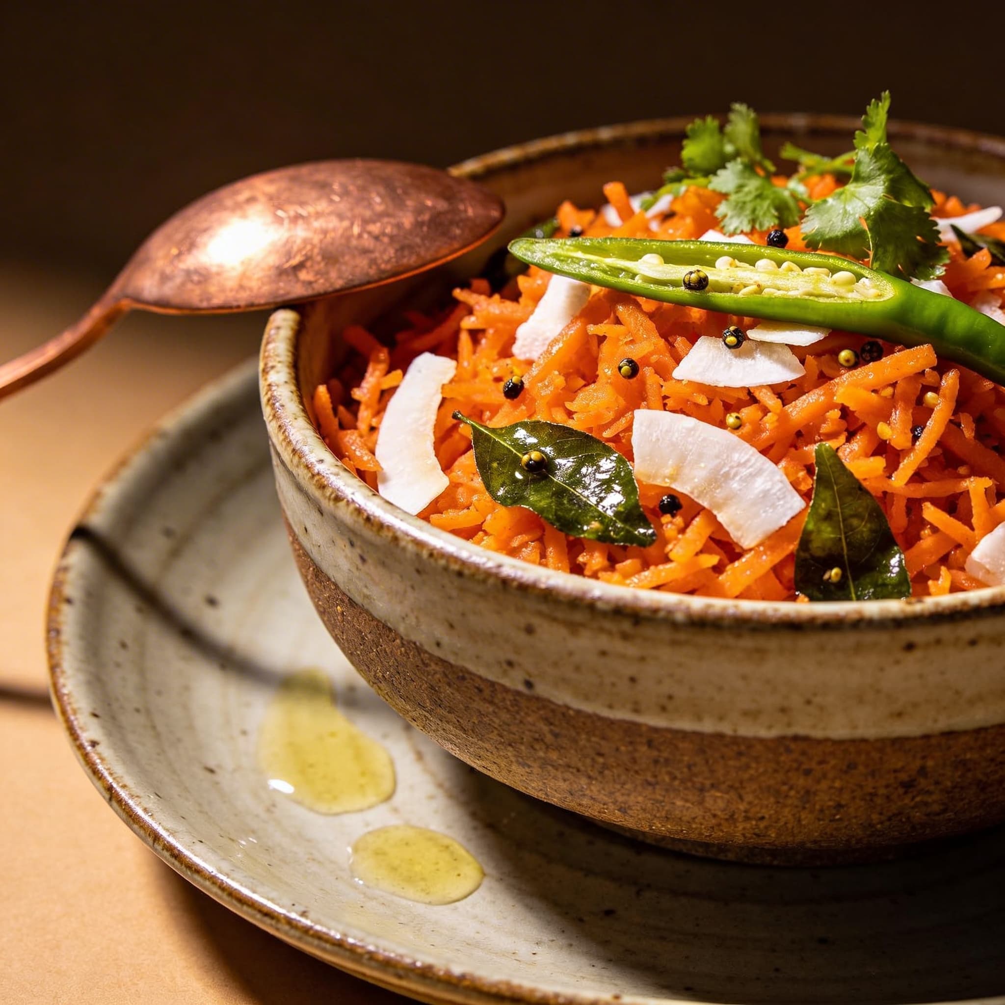 Coral Coast Carrot Kosambari