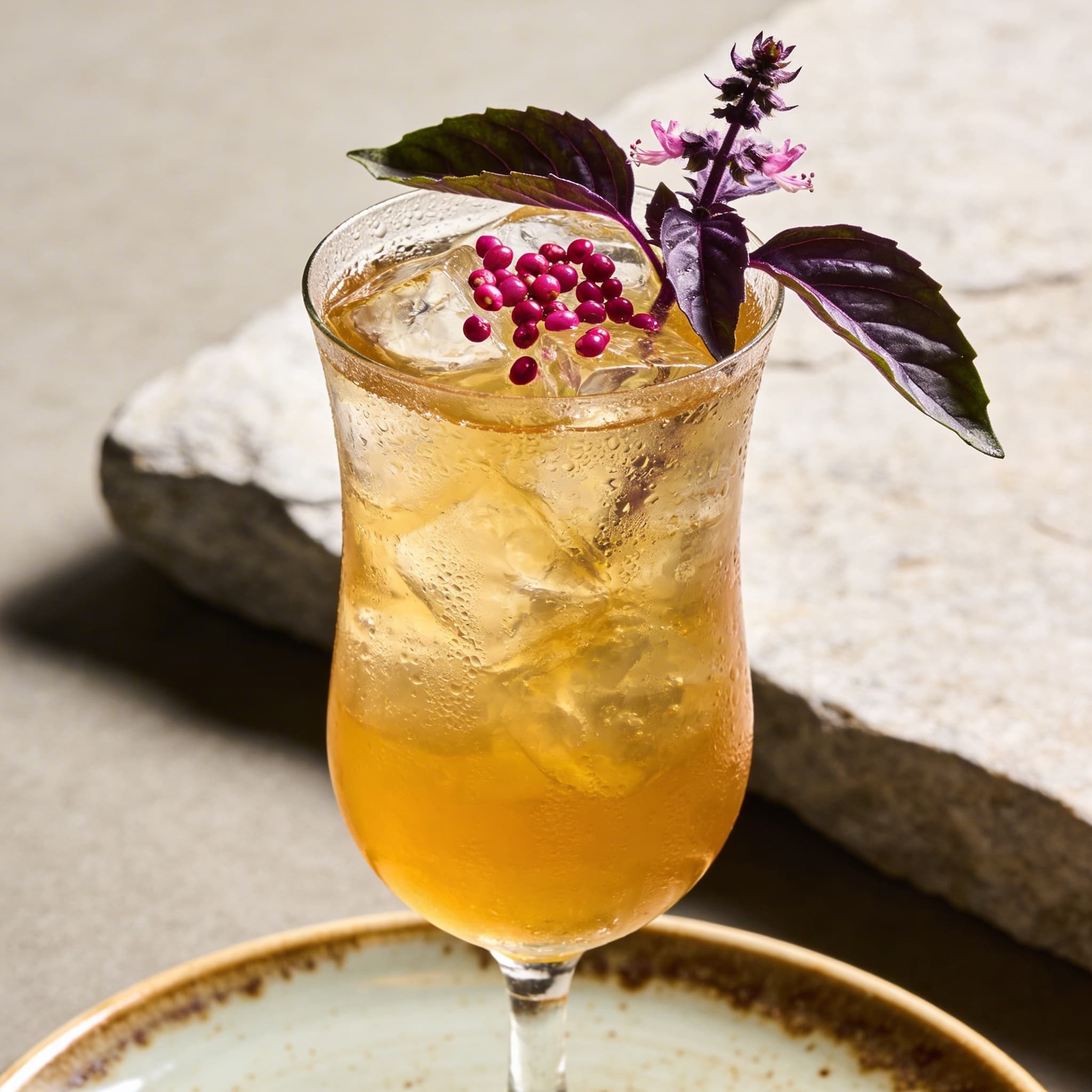 Thai Basil & Pink Peppercorn Pomme Refresher
