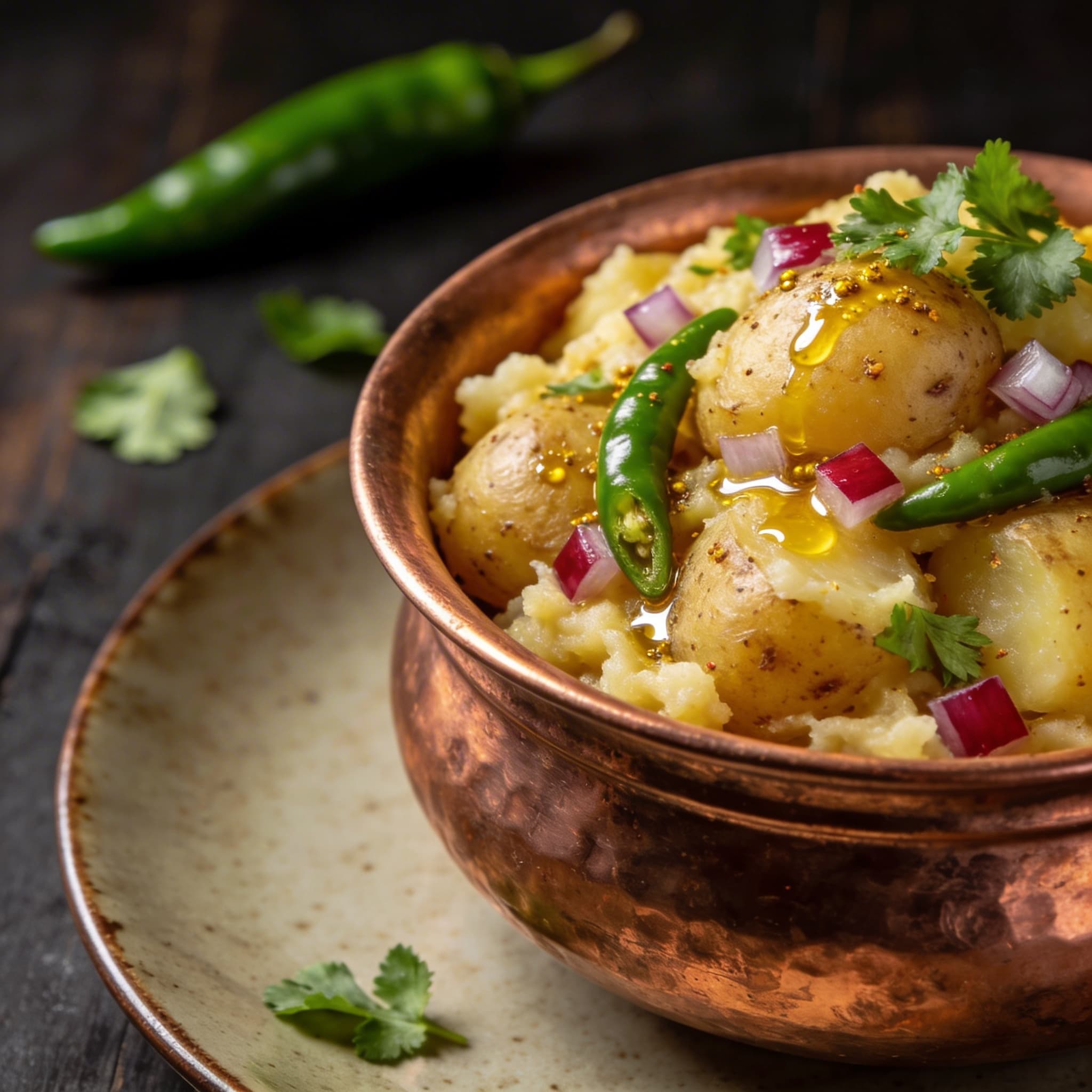 Smoked Mustard Oil Aloo Bharta