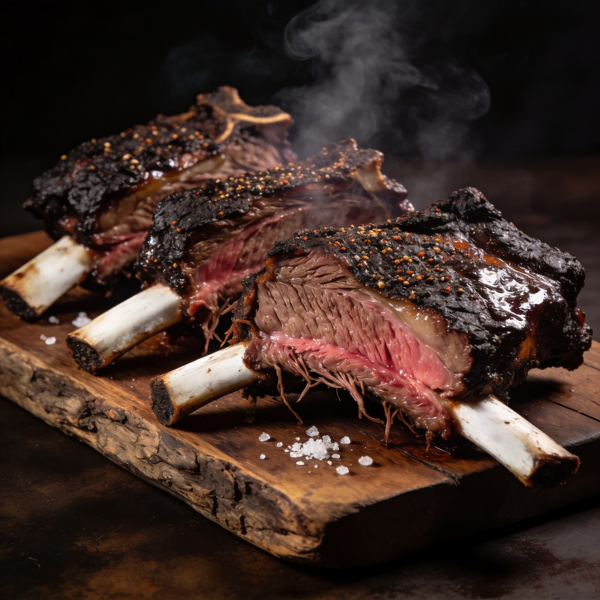 Espresso-Crusted 'Dyno' Beef Ribs