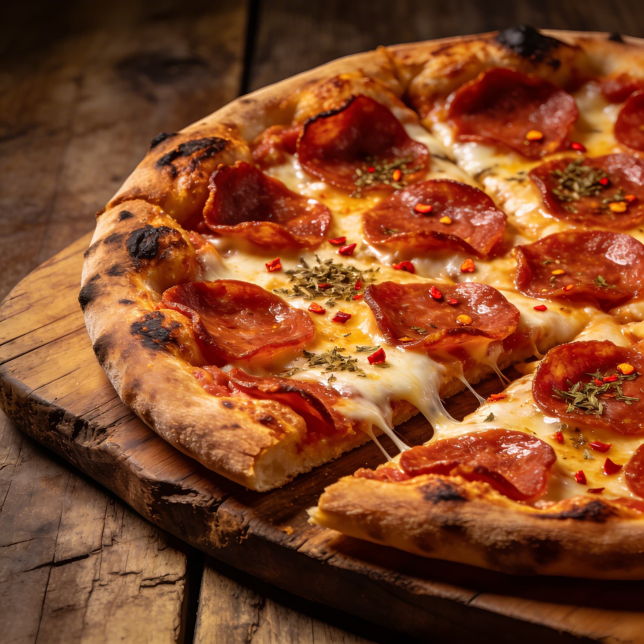 Classic NY-Style Pepperoni Pizza