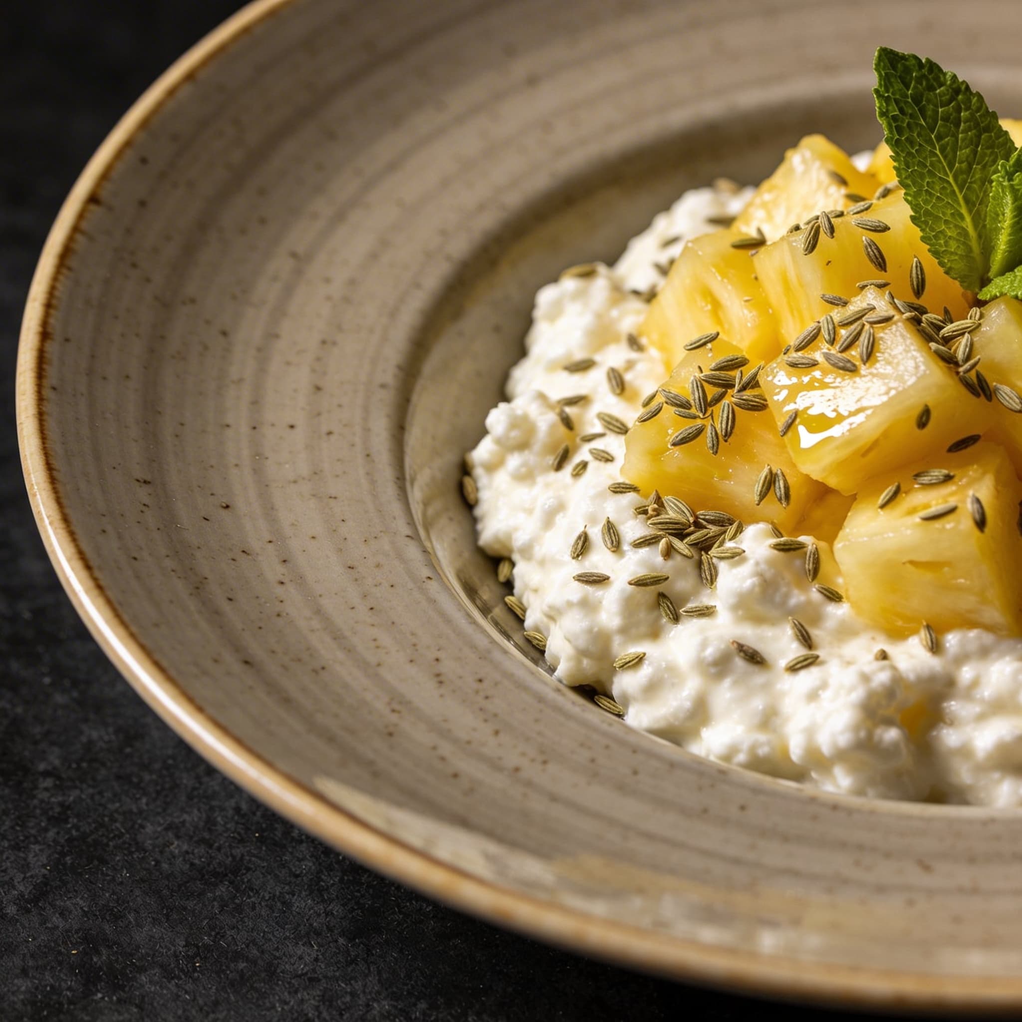 Tropical Protein Cottage Cheese Bowl