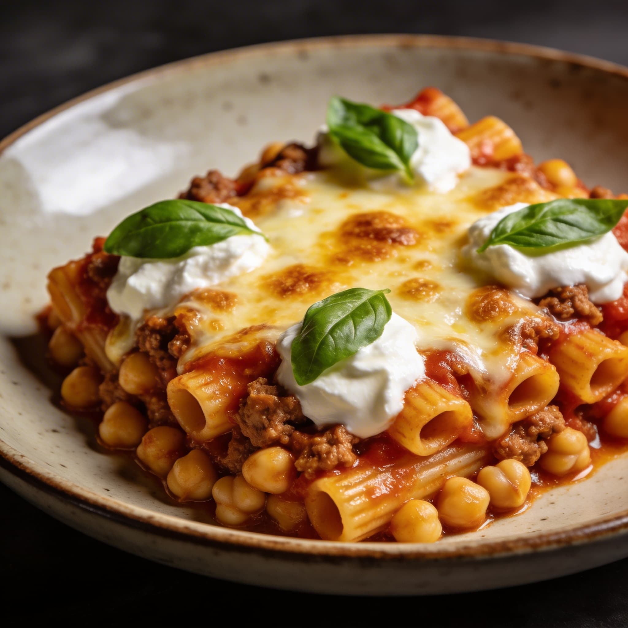 Fight Camp Baked Ziti