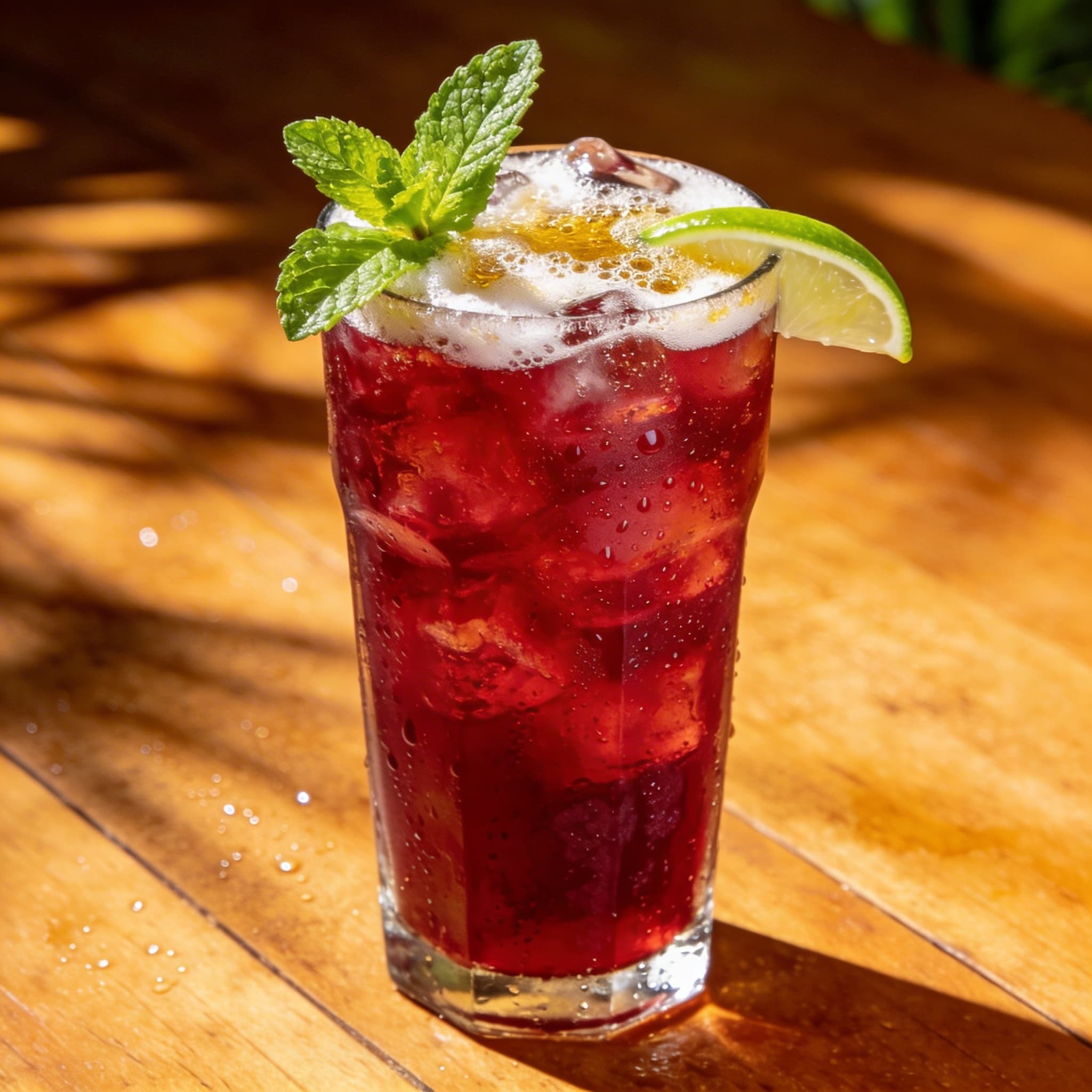 Island Sunset Hibiscus Ginger Punch