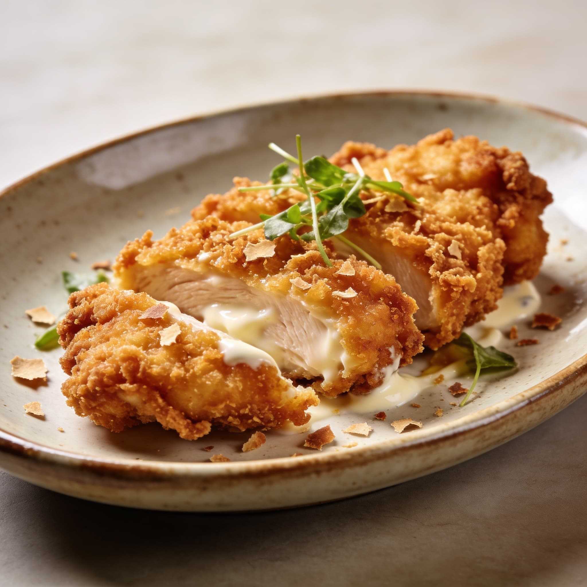 Oven Fried Buttermilk Chicken