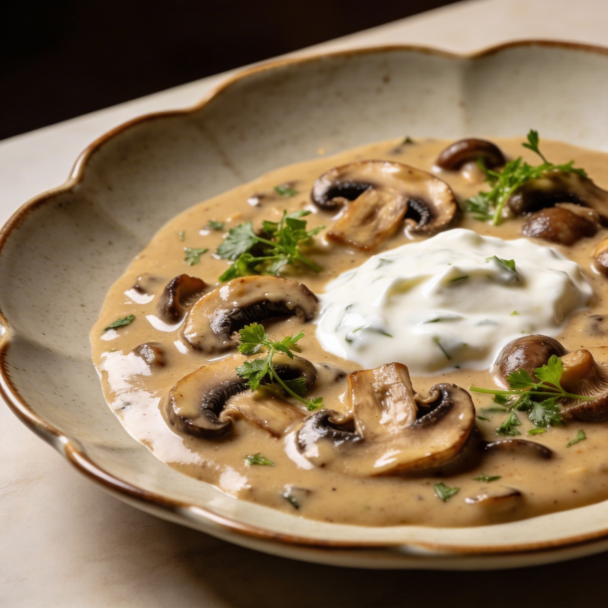 High-Protein Mushroom Pan Gravy