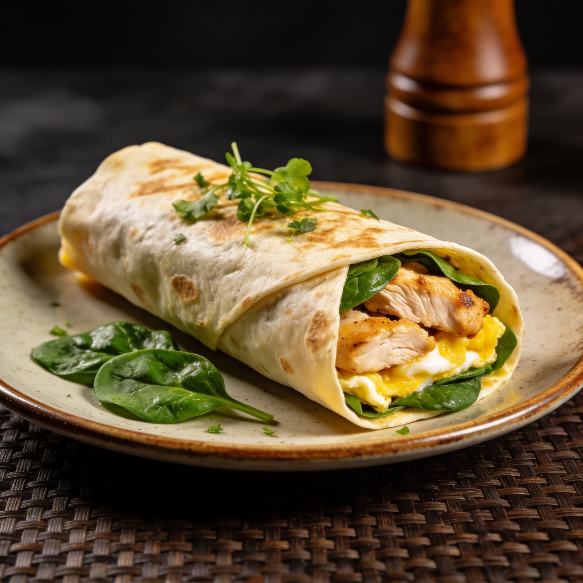 Chicken Breakfast Wrap