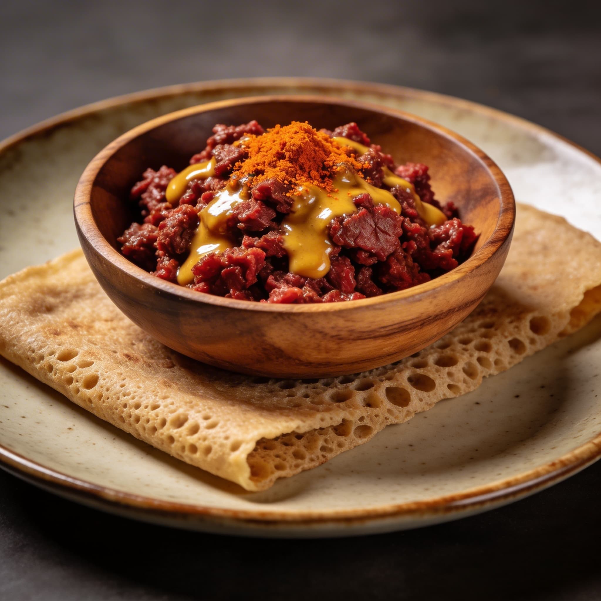 Kitfo (Ethiopian Spiced Minced Beef)