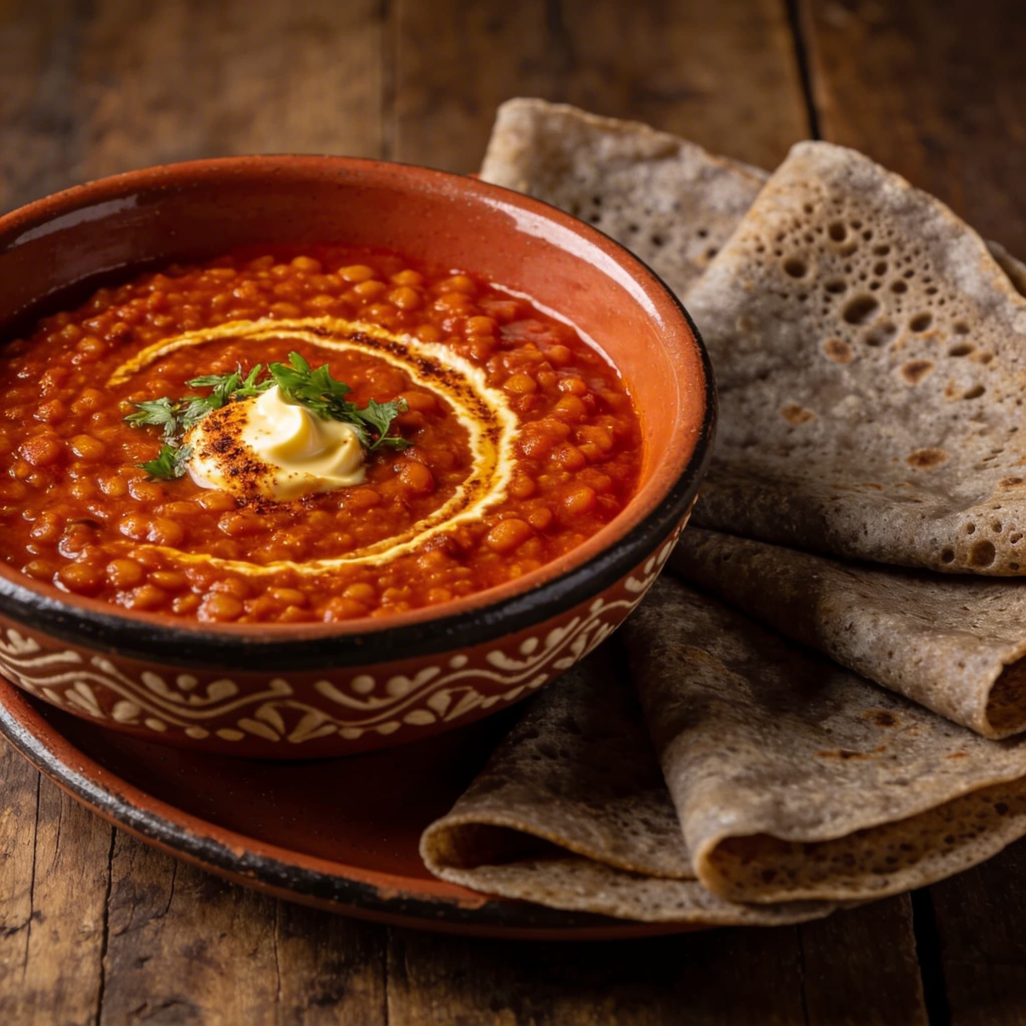 Misir Wat (Ethiopian Red Lentil Stew)