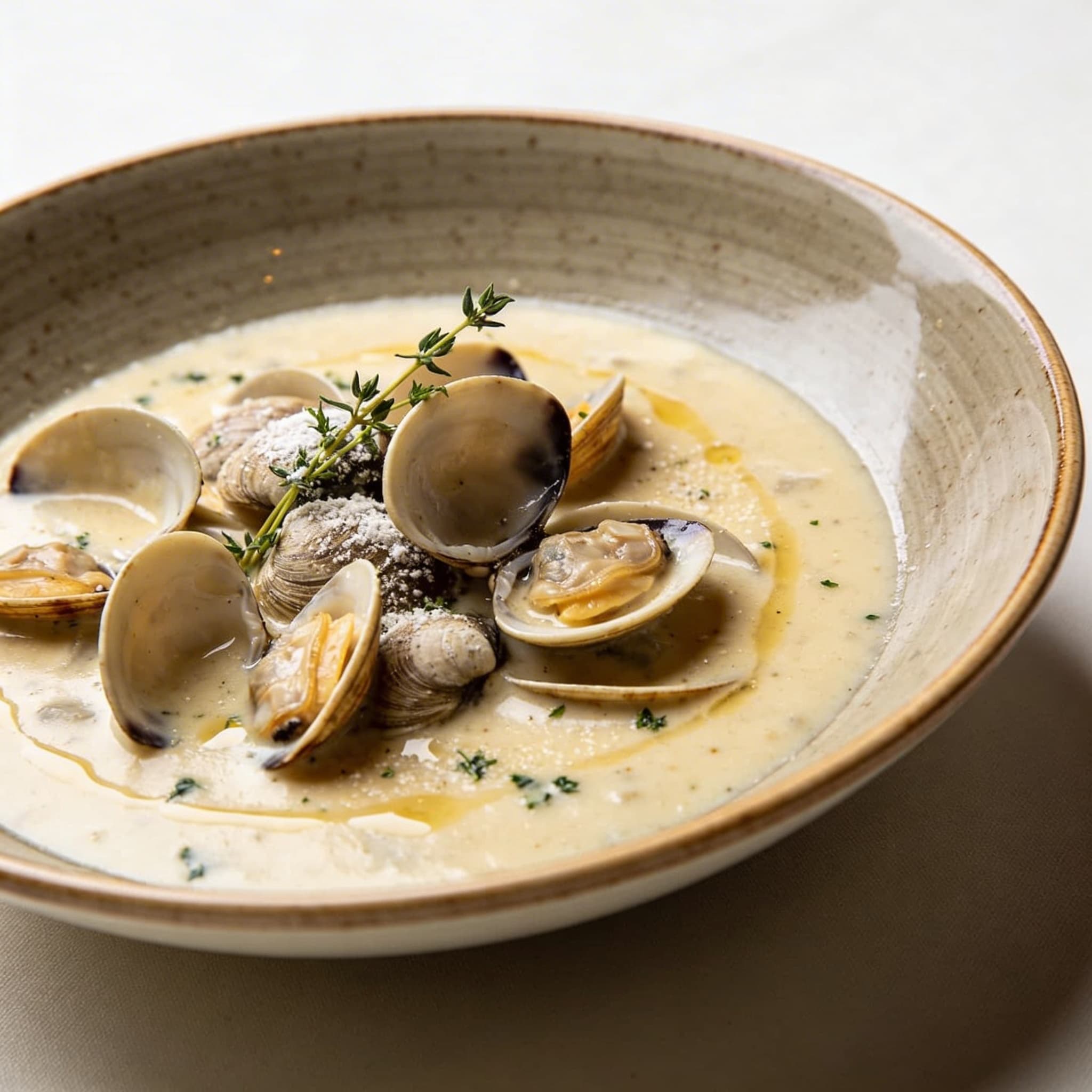 Small Batch Creamy Sea Clam Chowder