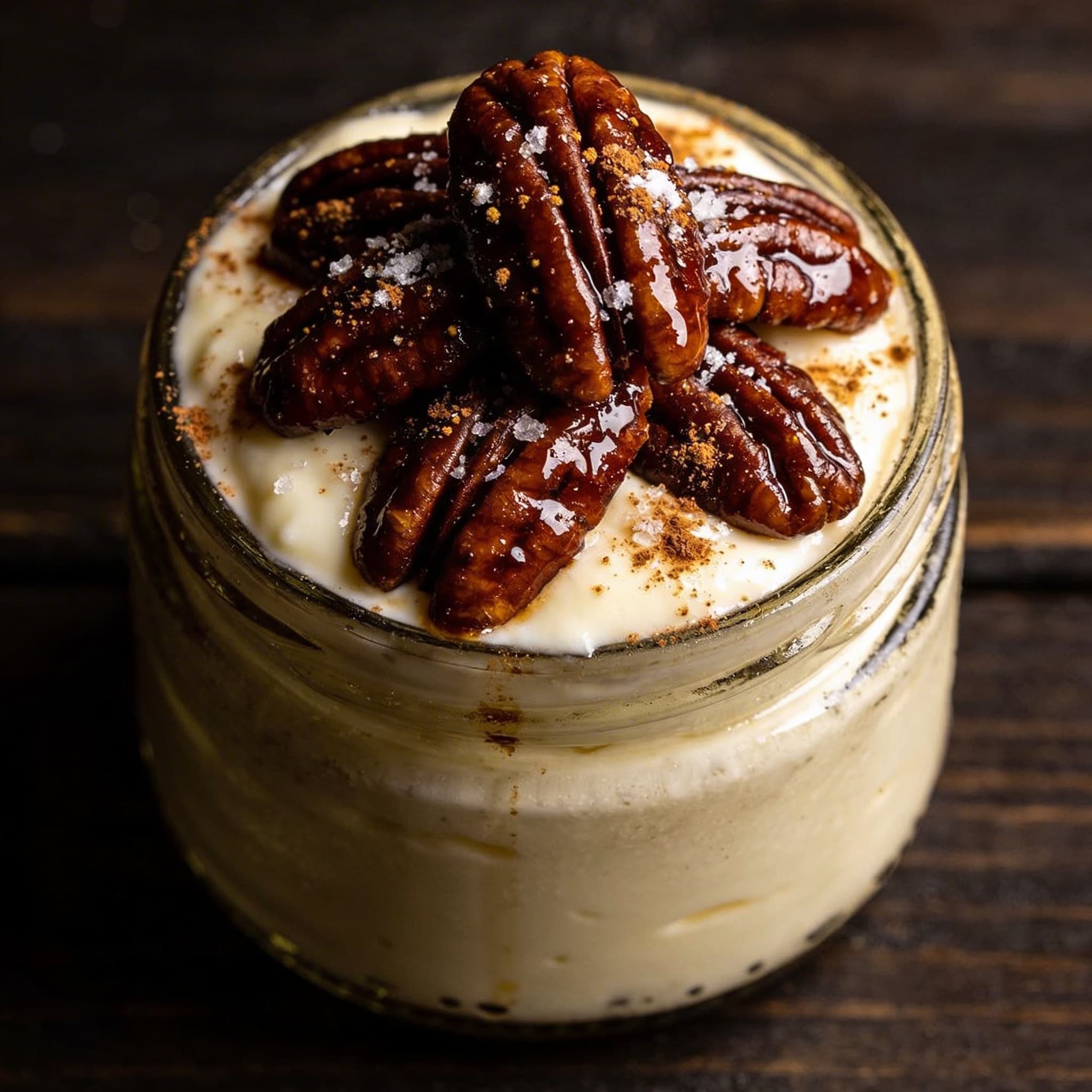 Smoked Maple Pecan Protein Pudding