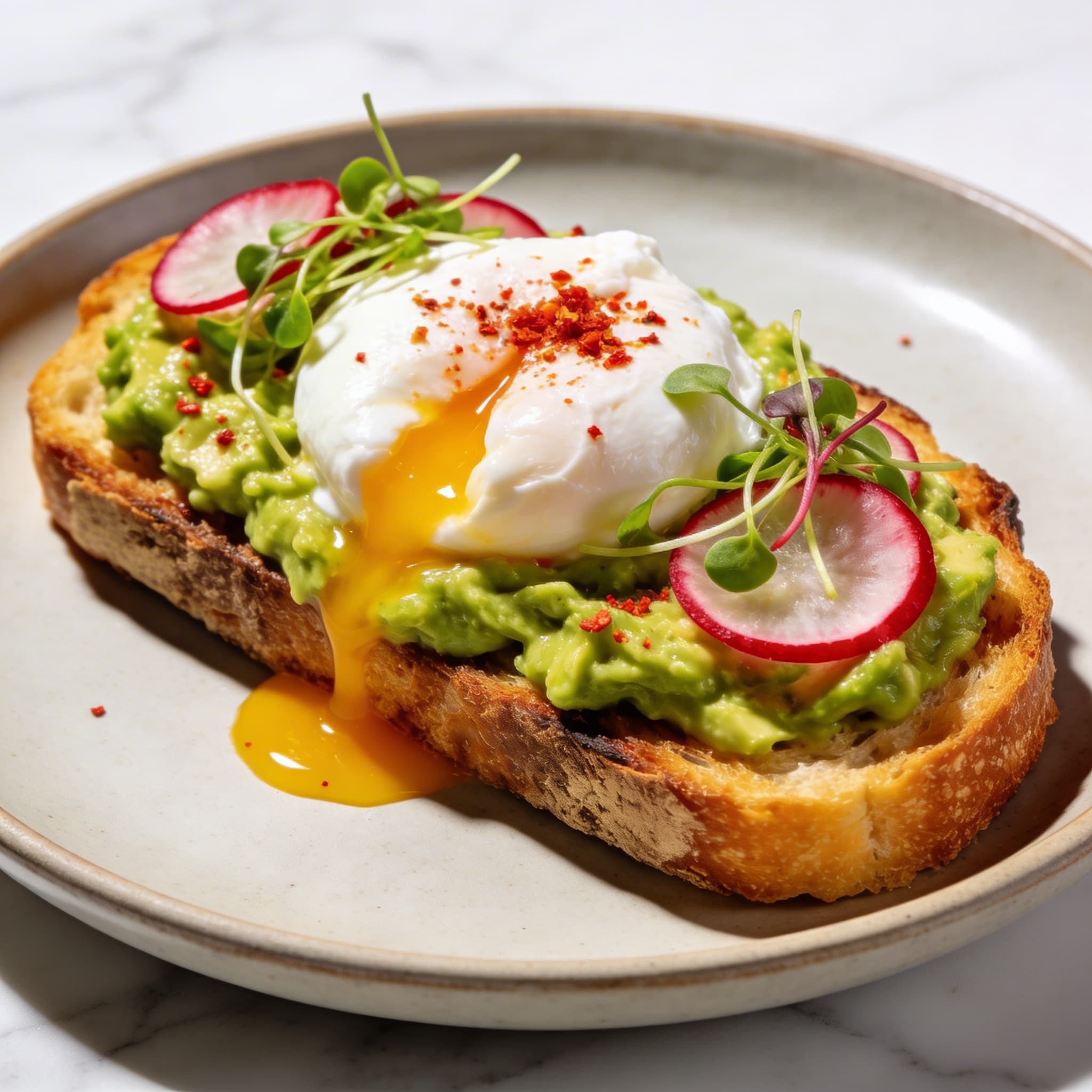 LA-Style Smashed Avocado Toast