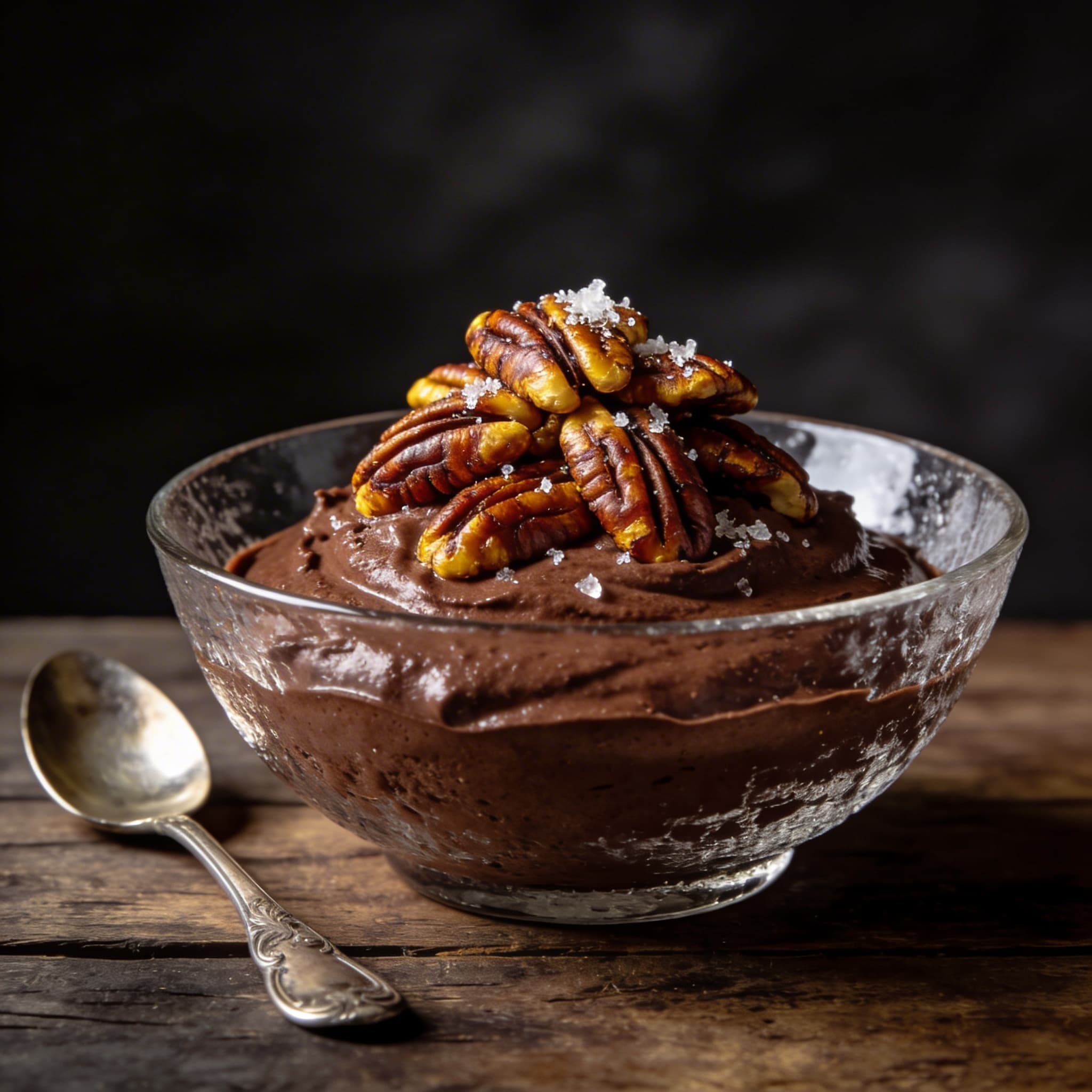 Smoked Pecan & Dark Chocolate Protein Mousse