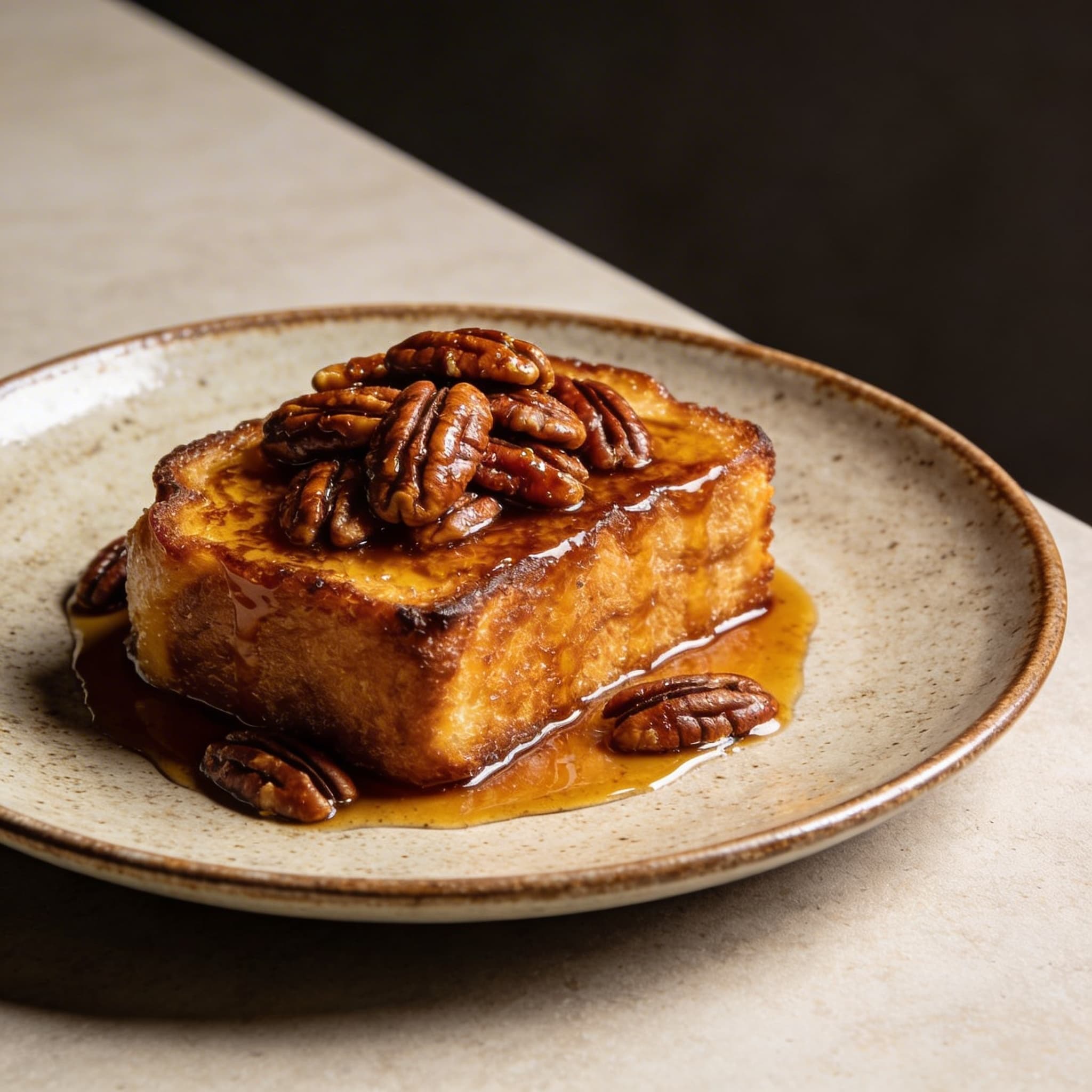 Bourbon Pecan French Toast