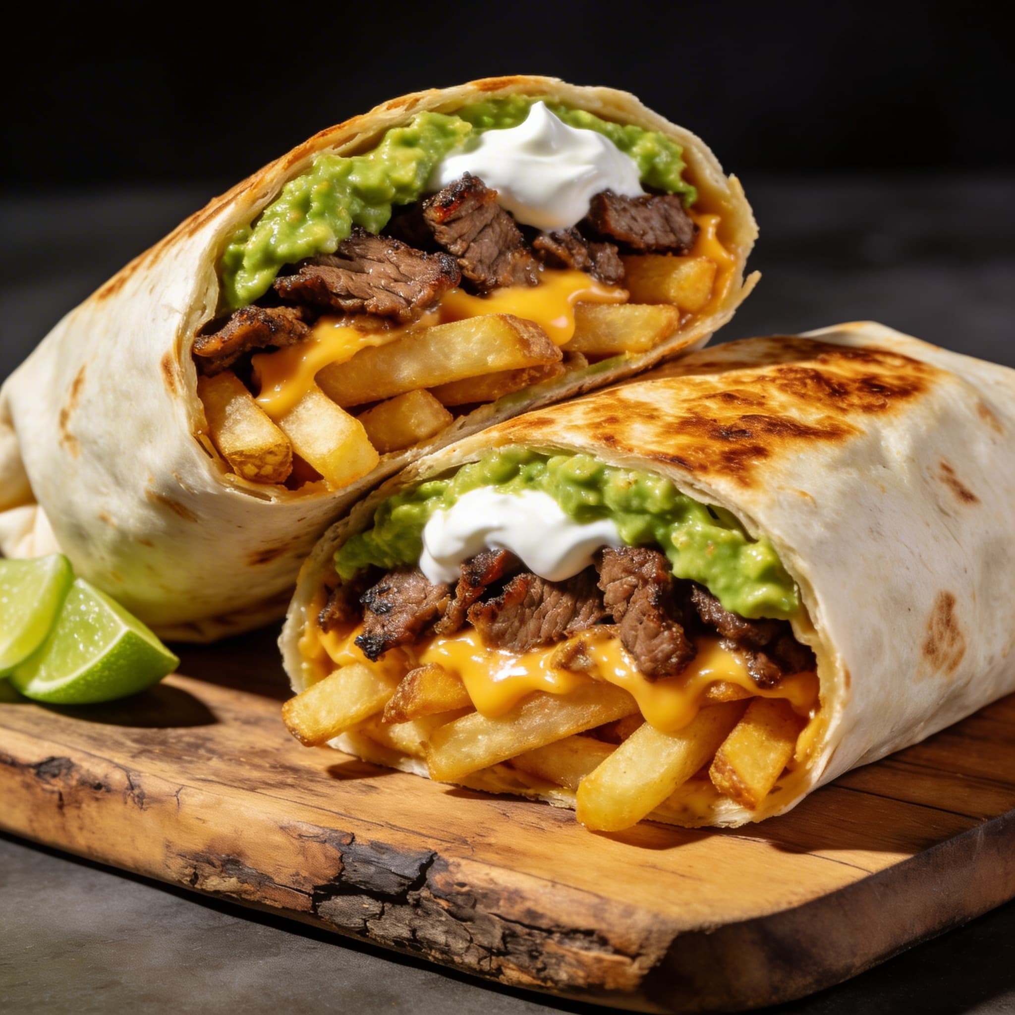 Classic San Diego California Burrito