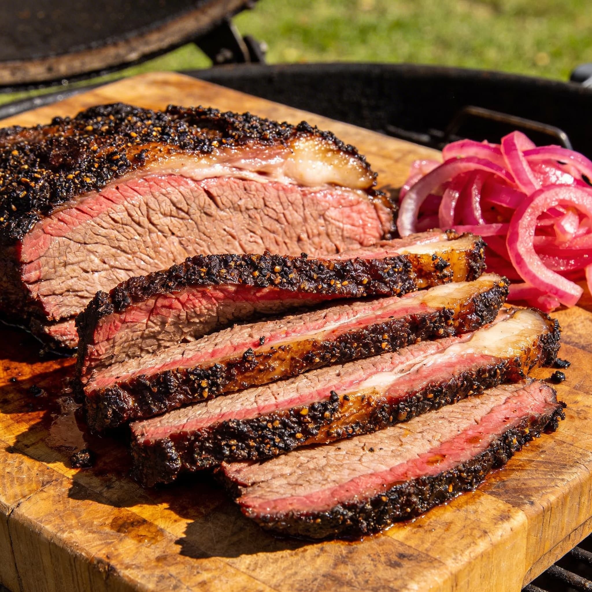 Hot & Fast Smoked Beef Brisket